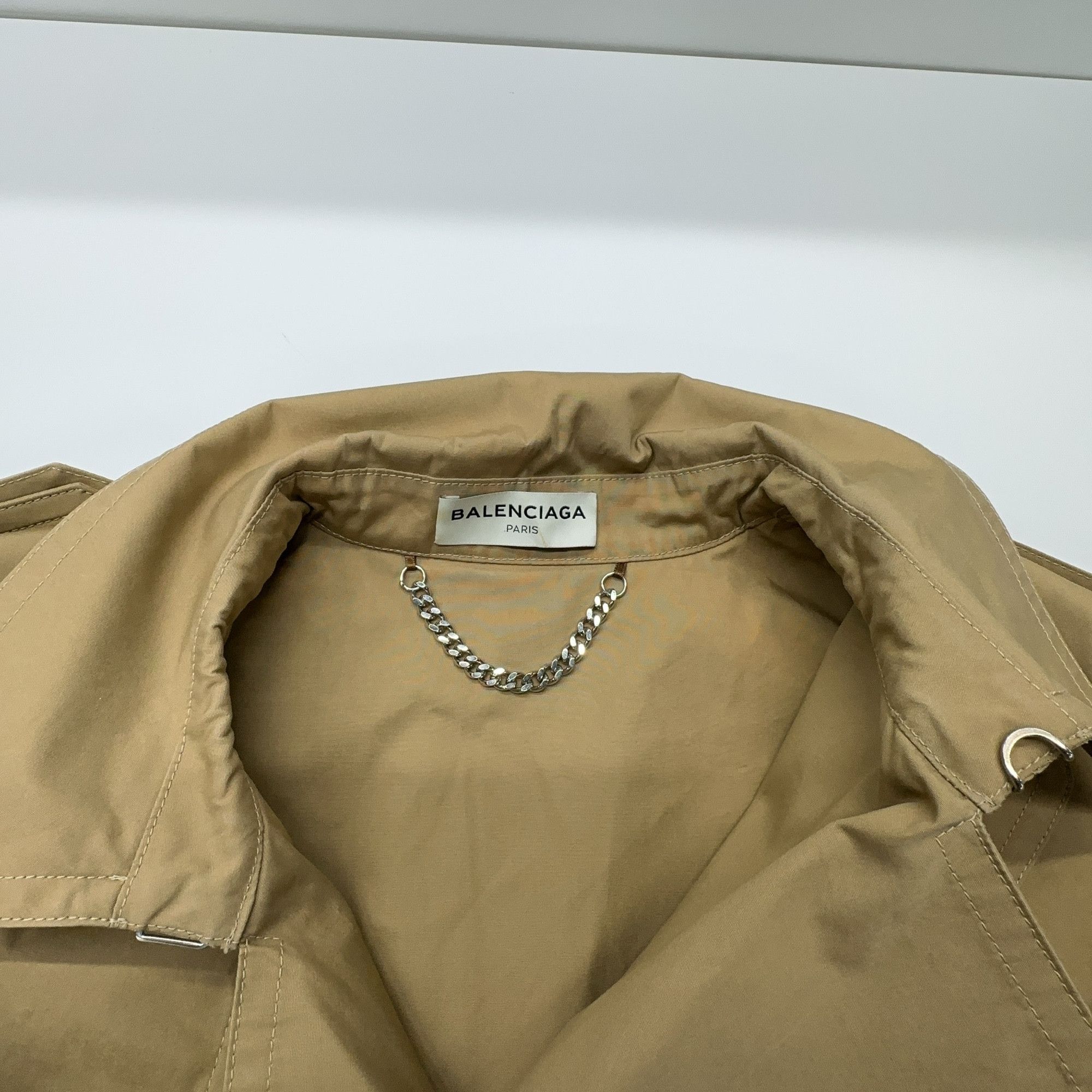 Balenciaga Balenciaga Double Breasted Trench Coat Size 36 Size XS / US 0-2 / IT 36-38 - 6 Thumbnail