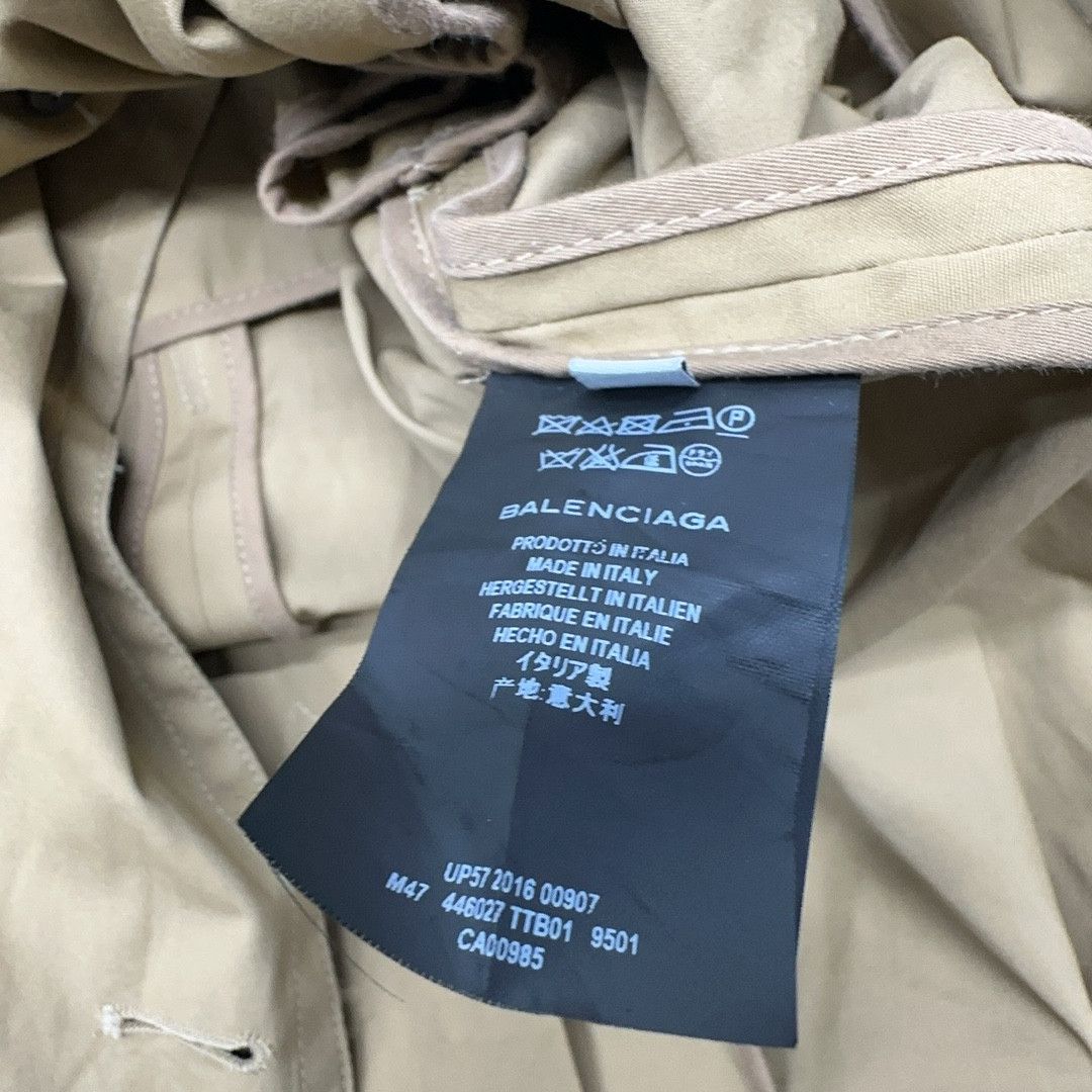 Balenciaga Balenciaga Double Breasted Trench Coat Size 36 Size XS / US 0-2 / IT 36-38 - 5 Thumbnail