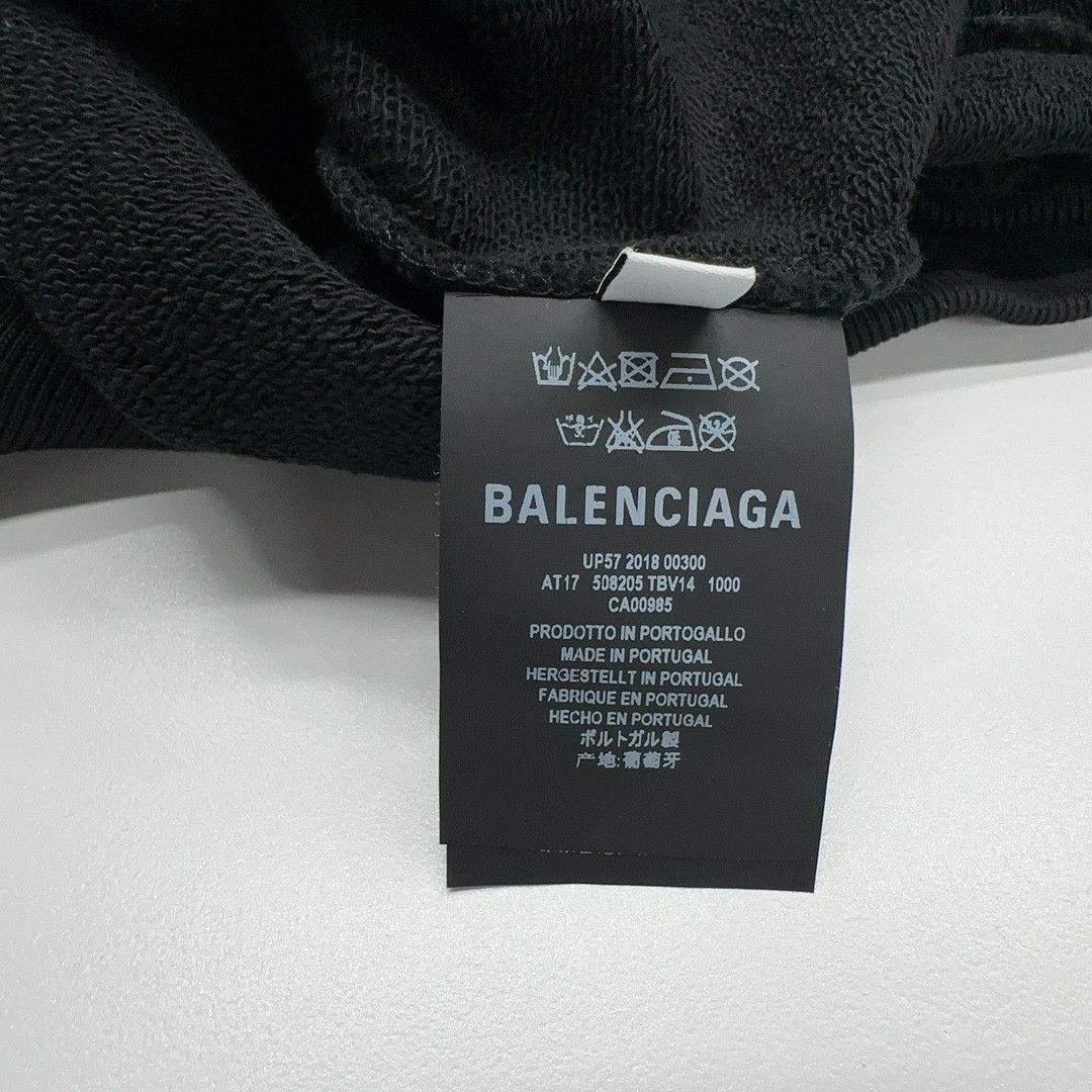 Balenciaga Balenciaga Logo Print Hoodie Size XS Size XS / US 0-2 / IT 36-38 - 5 Thumbnail