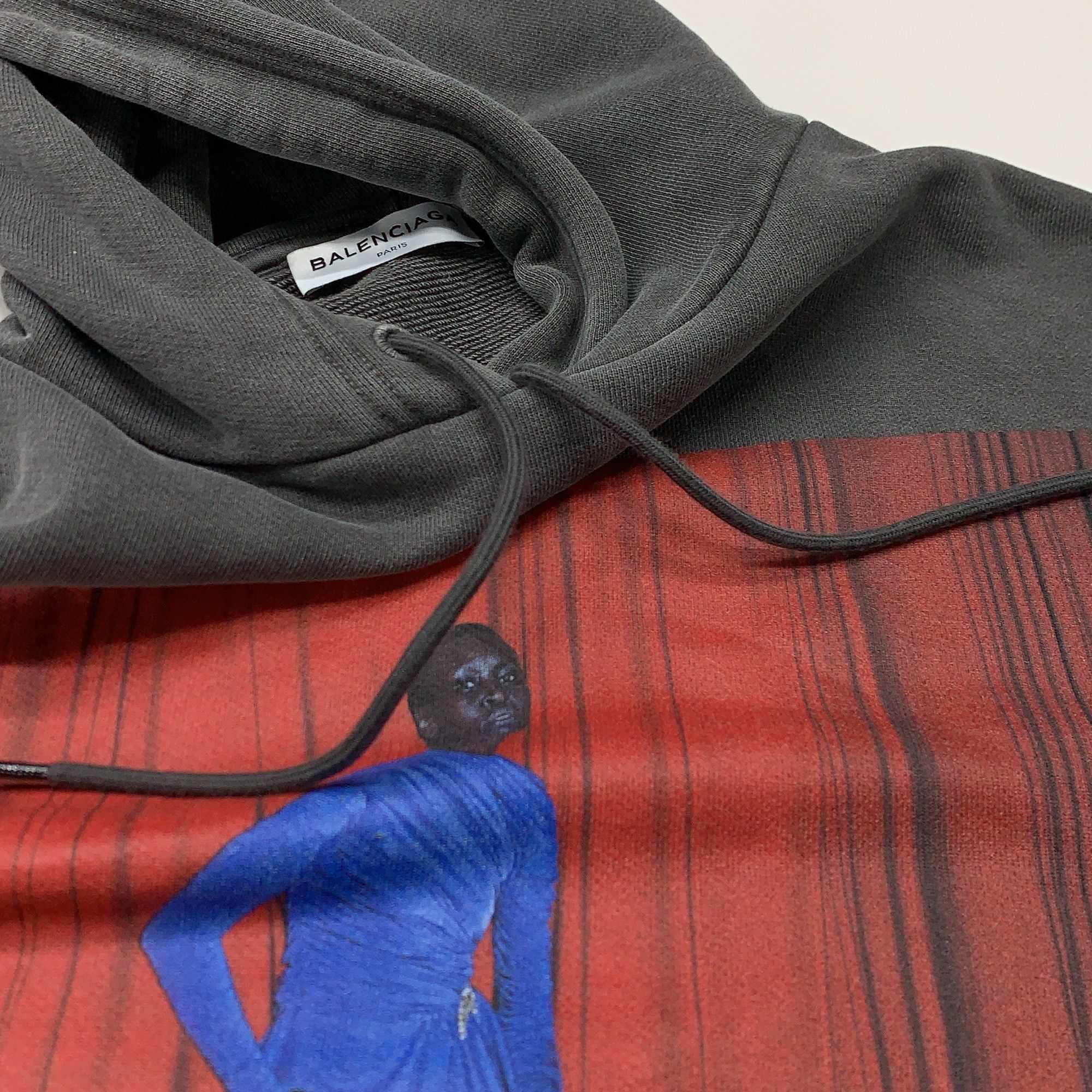 Balenciaga Balenciaga Graphic Print Hoodie Size XS Size US XS / EU 42 / 0 - 8 Thumbnail