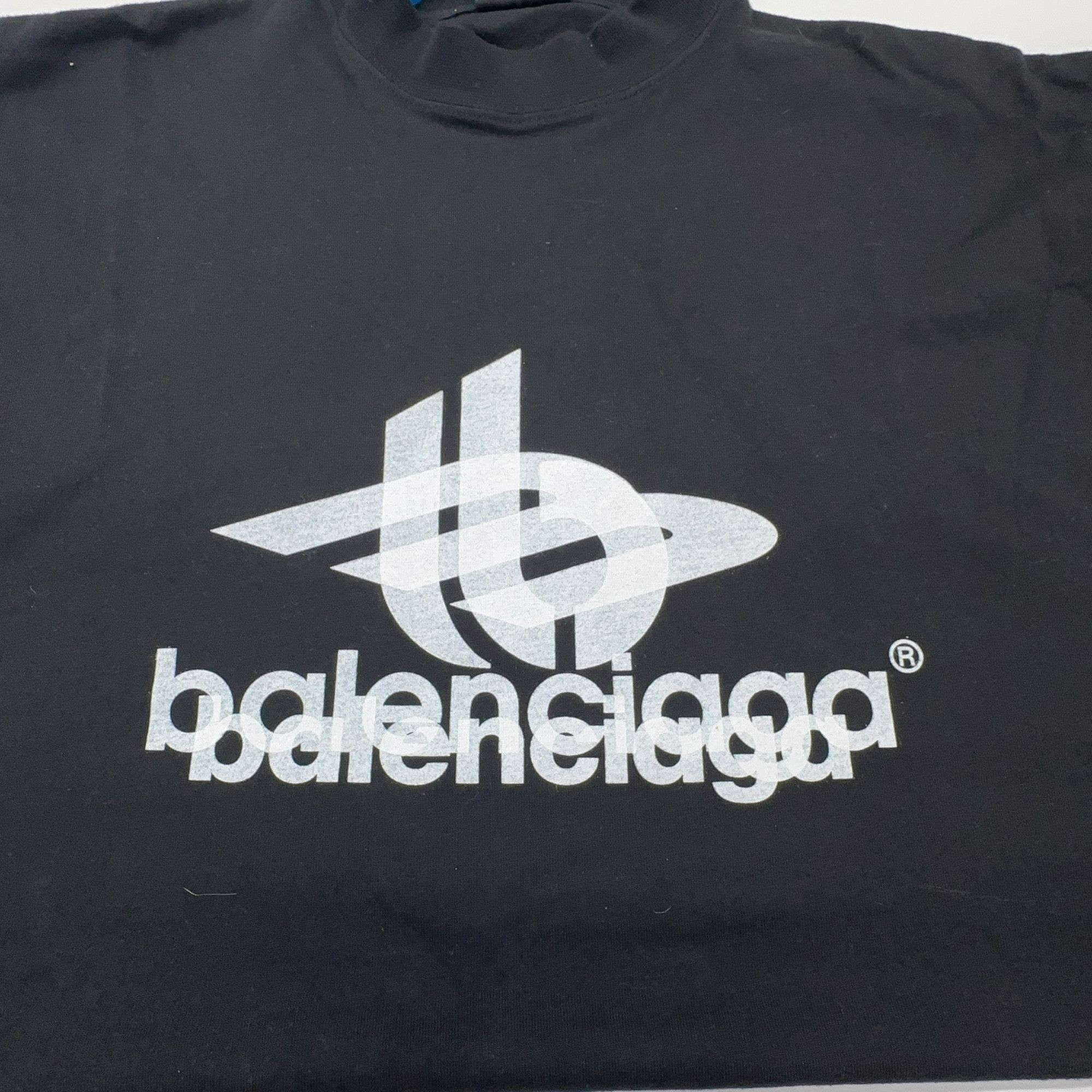 Balenciaga Balenciaga Logo Print T-Shirt Size S Size US S / EU 44-46 / 1 - 8 Thumbnail
