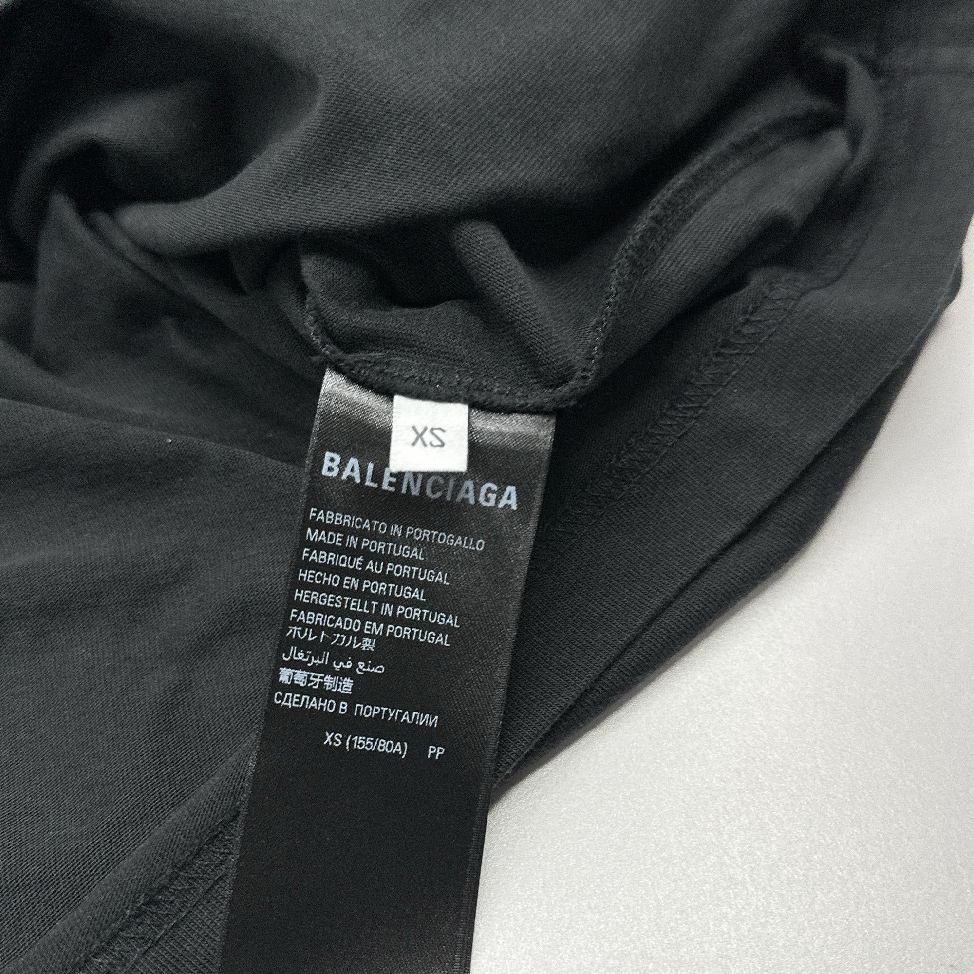 Balenciaga Balenciaga Activewear Logo T-Shirt Size XS Size US XS / EU 42 / 0 - 4 Thumbnail