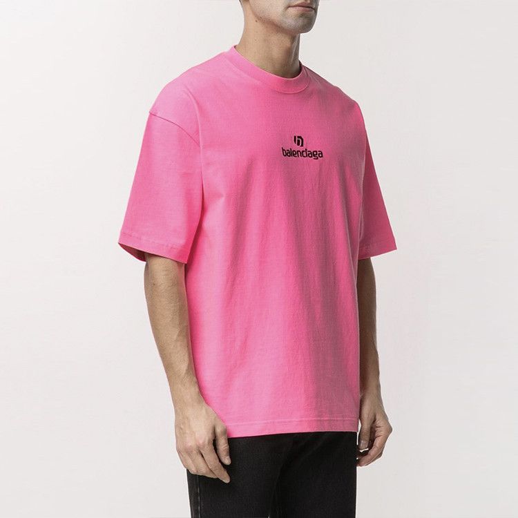Balenciaga Balenciaga Logo Embroidered T-Shirt Size M Size US M / EU 48-50 / 2 - 7 Thumbnail