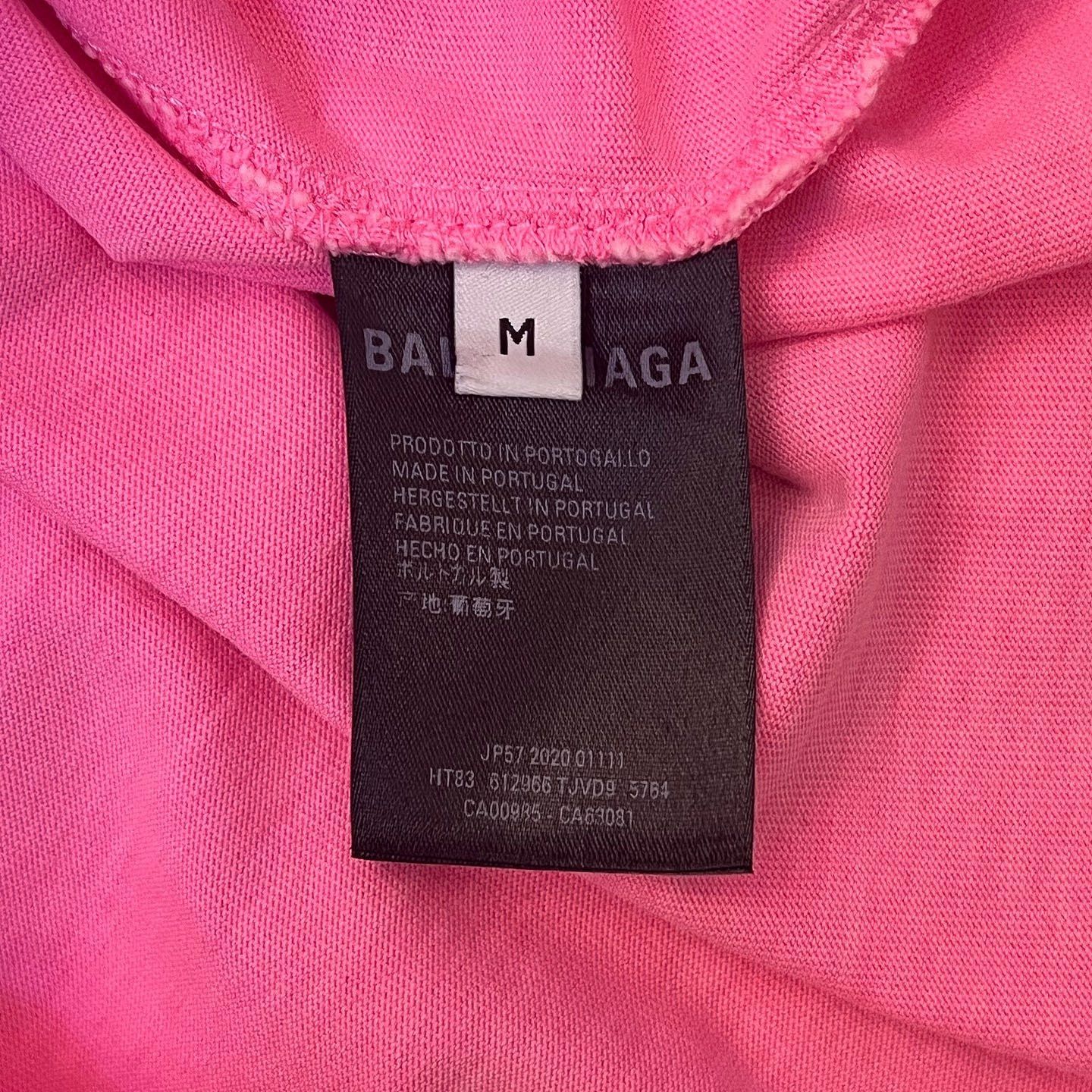 Balenciaga Balenciaga Logo Embroidered T-Shirt Size M Size US M / EU 48-50 / 2 - 4 Thumbnail