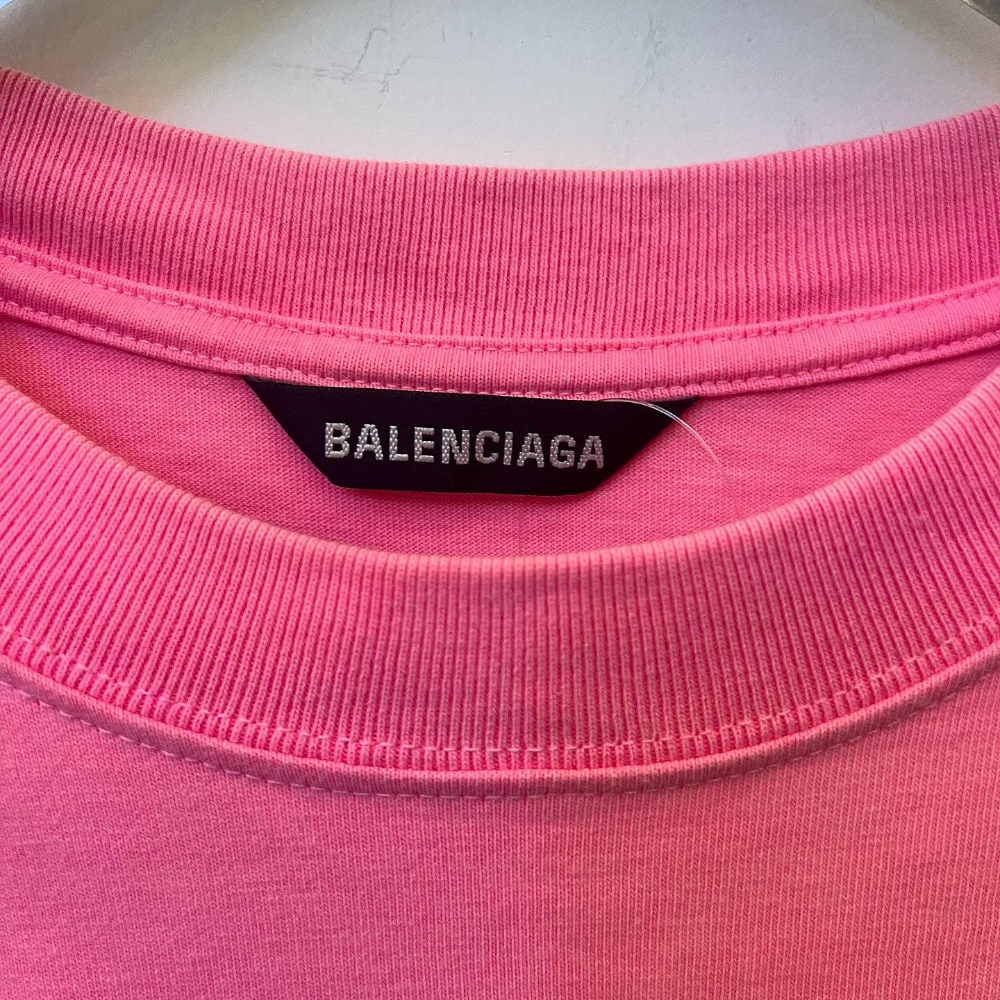 Balenciaga Balenciaga Logo Embroidered T-Shirt Size M Size US M / EU 48-50 / 2 - 6 Thumbnail