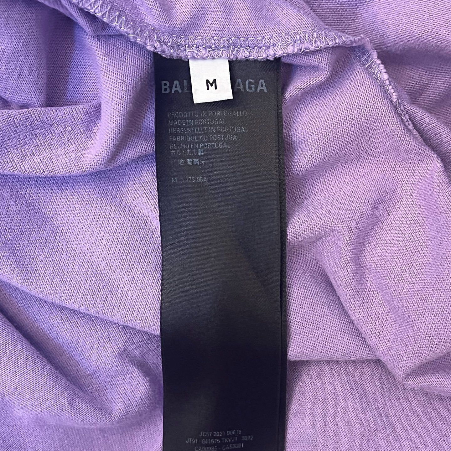 Balenciaga Balenciaga Wave Logo T-Shirt Size M Size US M / EU 48-50 / 2 - 4 Thumbnail