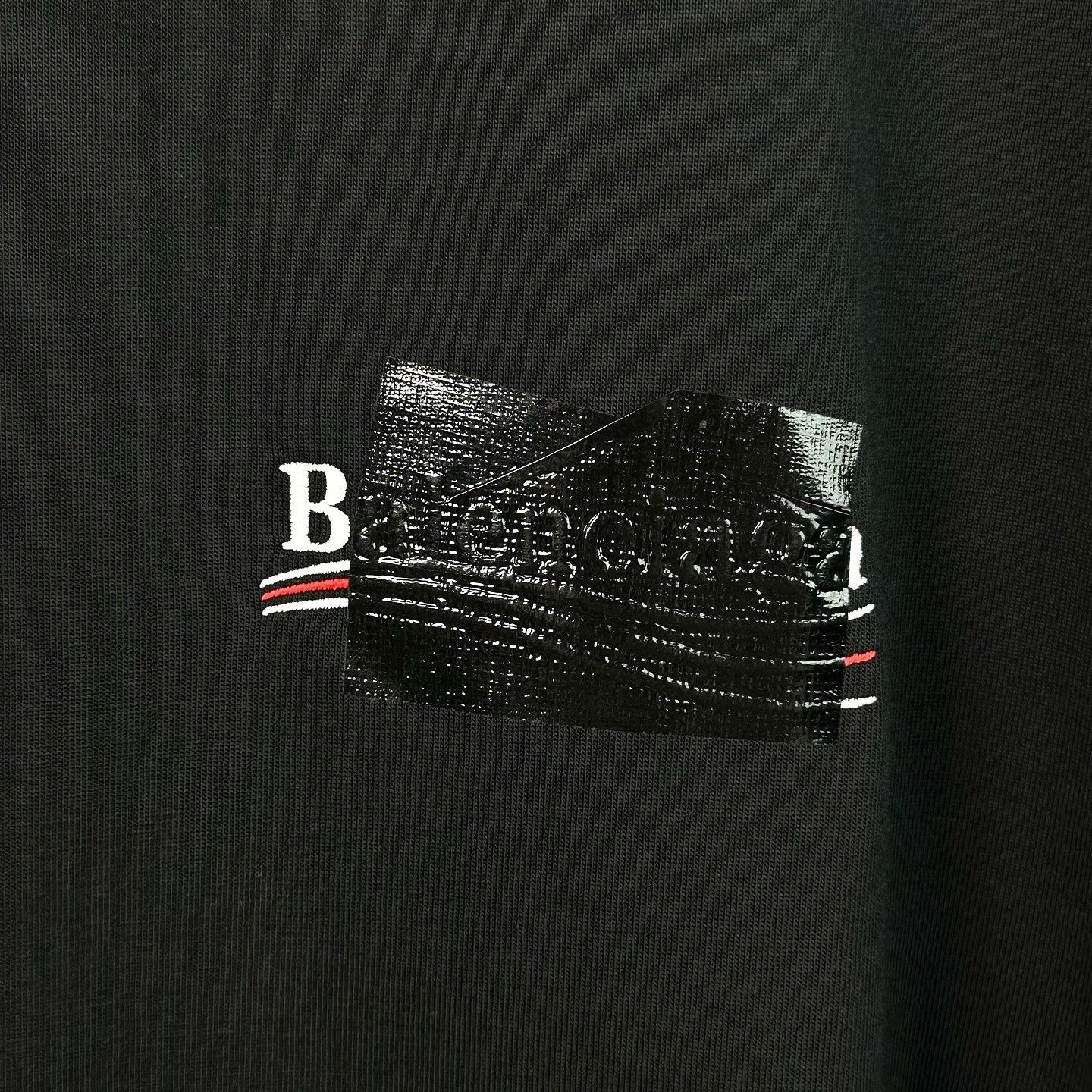 Balenciaga Balenciaga Tape Logo T-Shirt Size M Size M / US 6-8 / IT 42-44 - 5 Thumbnail