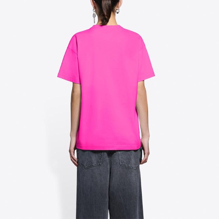 Balenciaga Balenciaga Logo T-Shirt Pink Size S Size US S / EU 44-46 / 1 - 9 Thumbnail