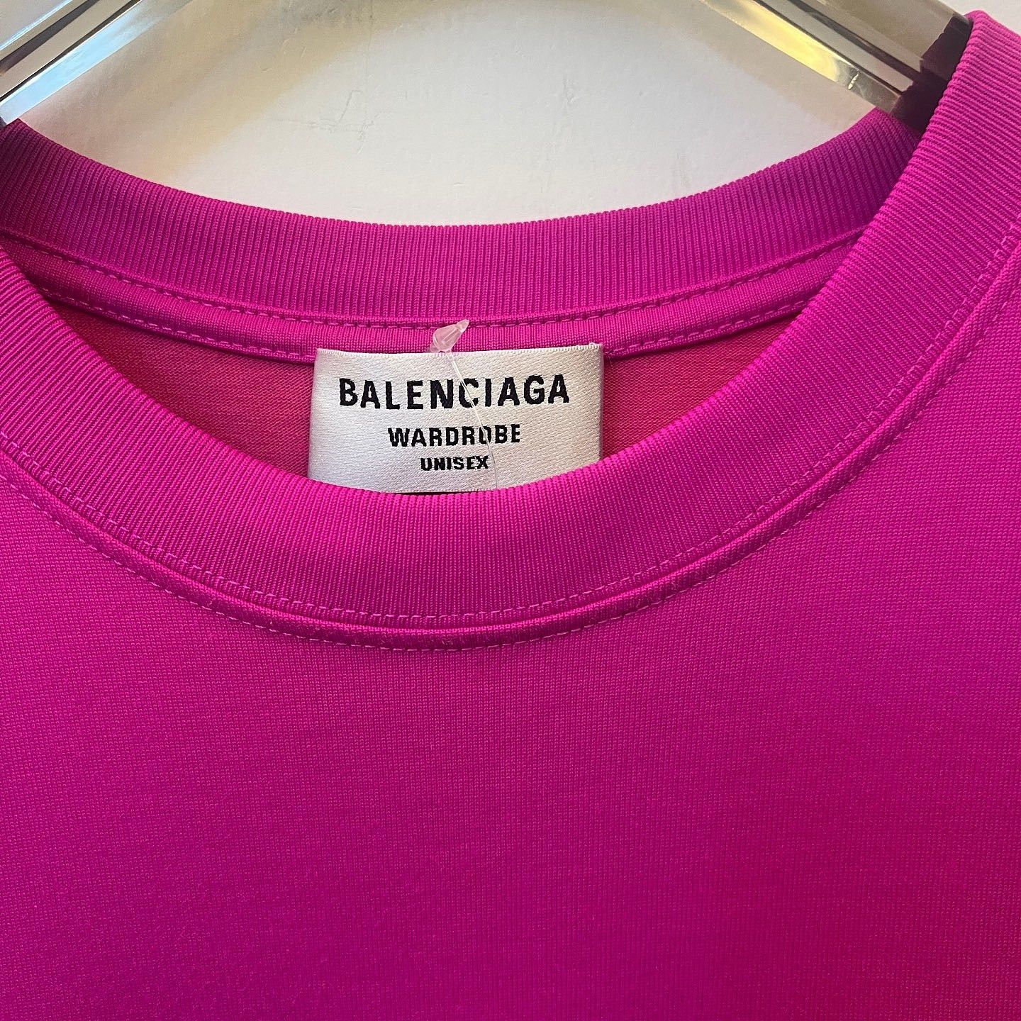 Balenciaga Balenciaga Logo T-Shirt Pink Size S Size US S / EU 44-46 / 1 - 3 Thumbnail