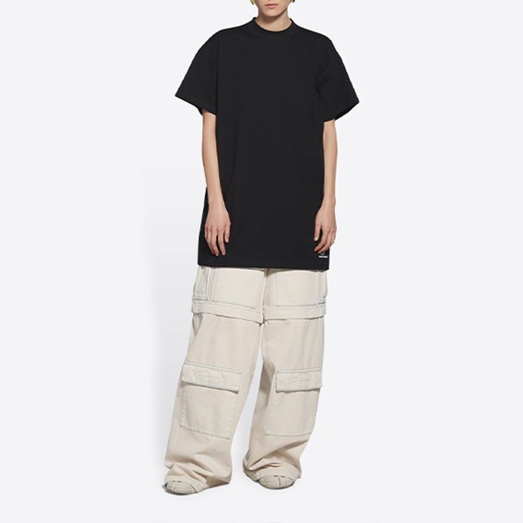 Balenciaga Balenciaga Logo Short Sleeve T-Shirt Size L Size L / US 10 / IT 46 - 6 Thumbnail