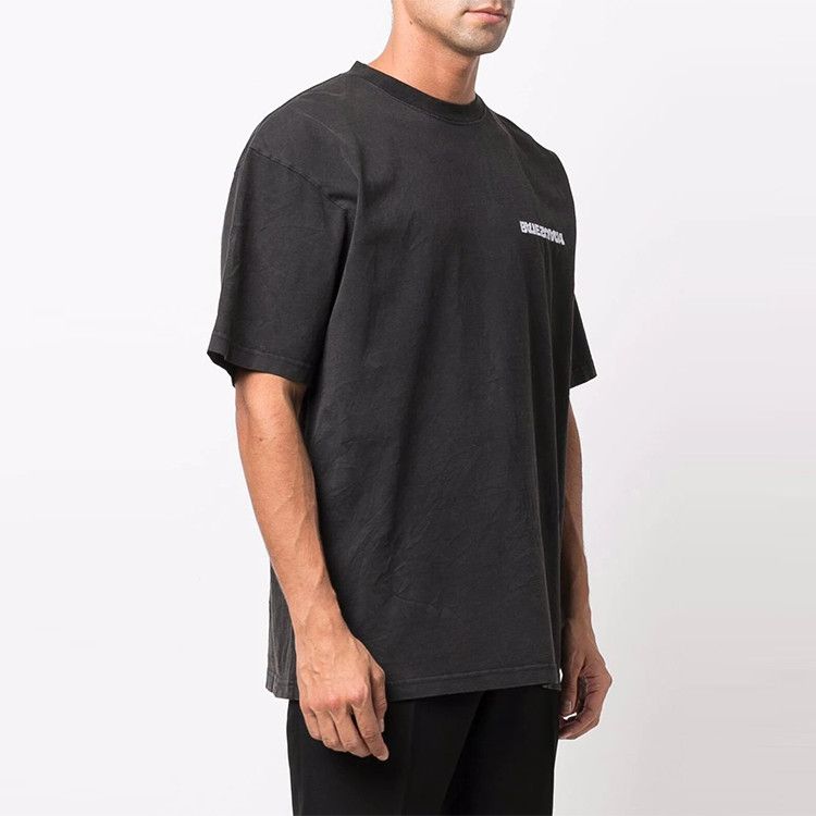 Balenciaga Balenciaga Logo Back Print T-Shirt Size S Size US S / EU 44-46 / 1 - 10 Thumbnail