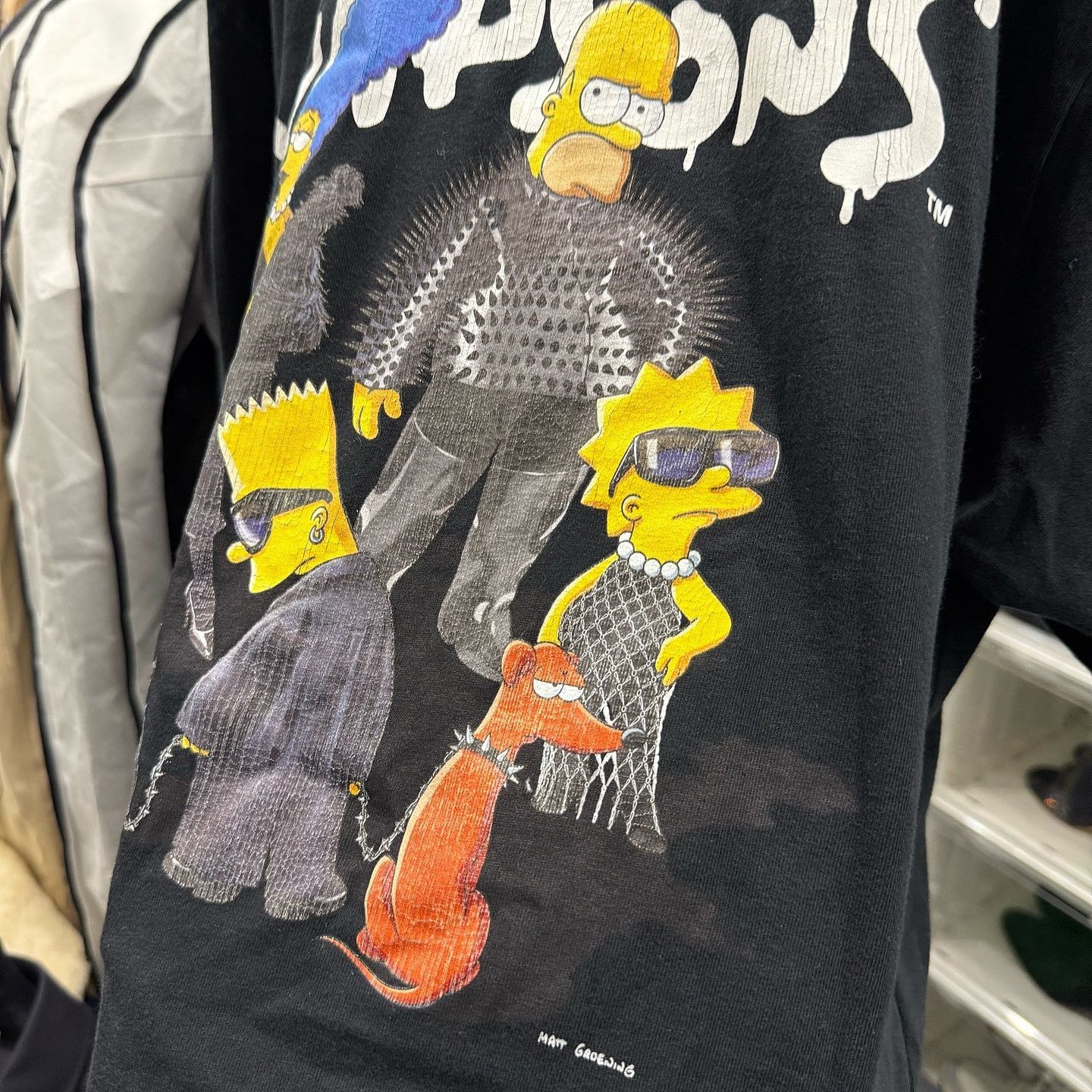 Balenciaga Balenciaga x The Simpsons Logo T-Shirt Size L Size US L / EU 52-54 / 3 - 7 Thumbnail