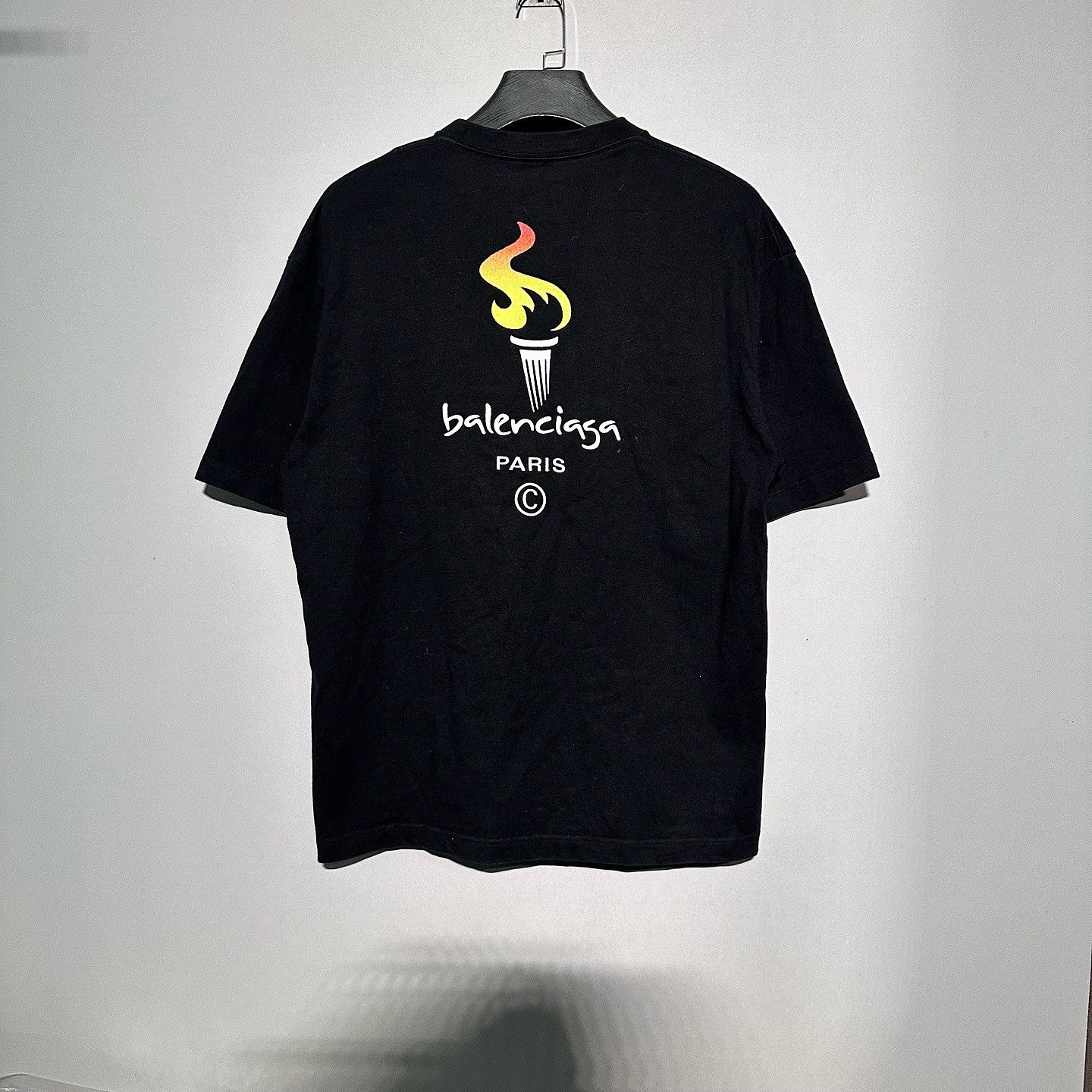 Balenciaga Balenciaga Torch Logo T-Shirt Size S Size US S / EU 44-46 / 1 - 2 Thumbnail