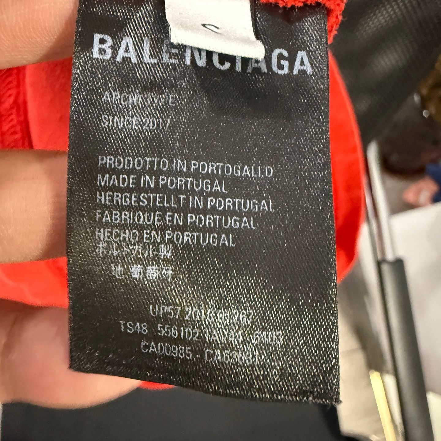 Balenciaga Balenciaga Logo Print T-Shirt Red Size S Size S / US 4 / IT 40 - 4 Thumbnail