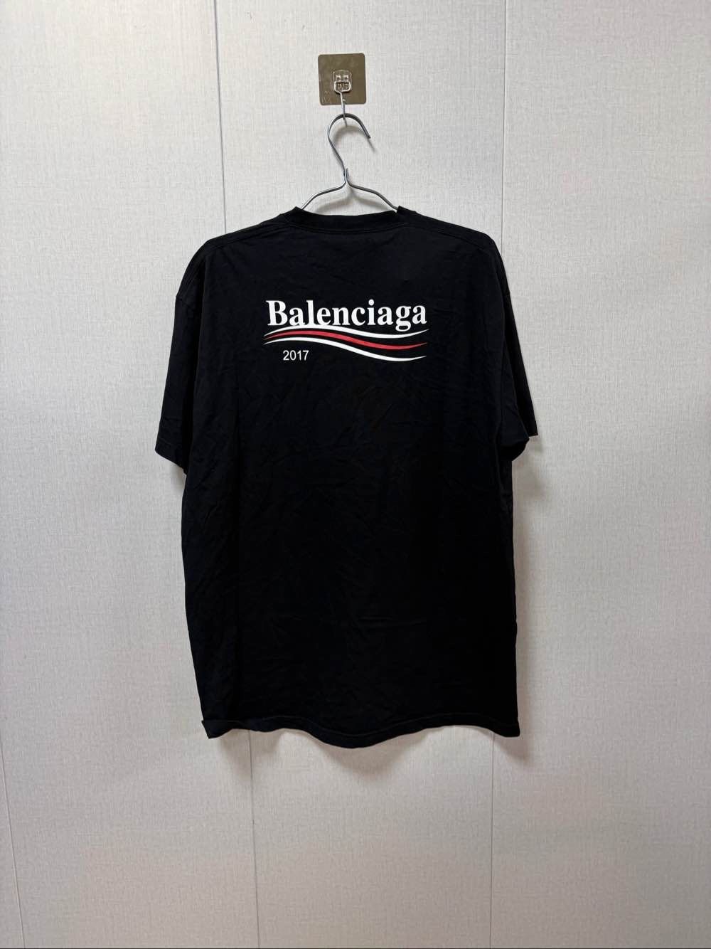 Balenciaga Balenciaga Campaign Logo T-Shirt Size M Size US M / EU 48-50 / 2 - 2 Thumbnail