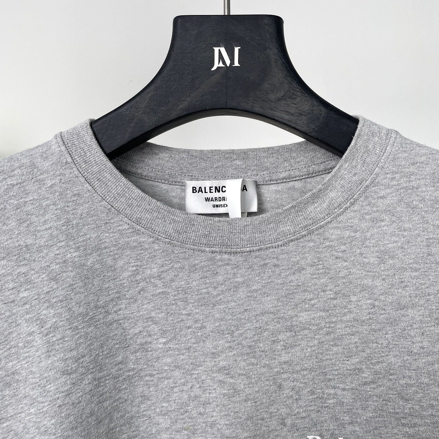 Balenciaga Balenciaga Wave Logo T-Shirt Size M Size US M / EU 48-50 / 2 - 3 Thumbnail