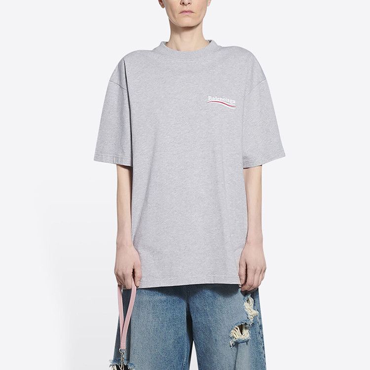 Balenciaga Balenciaga Wave Logo T-Shirt Size M Size US M / EU 48-50 / 2 - 7 Thumbnail