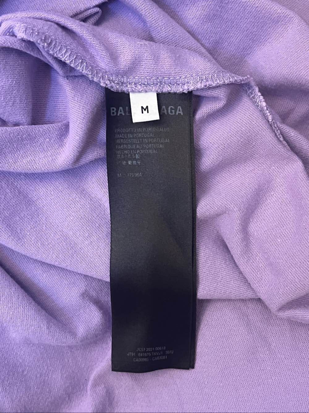 Balenciaga Balenciaga Wave Logo T-Shirt Size M Size US M / EU 48-50 / 2 - 4 Thumbnail
