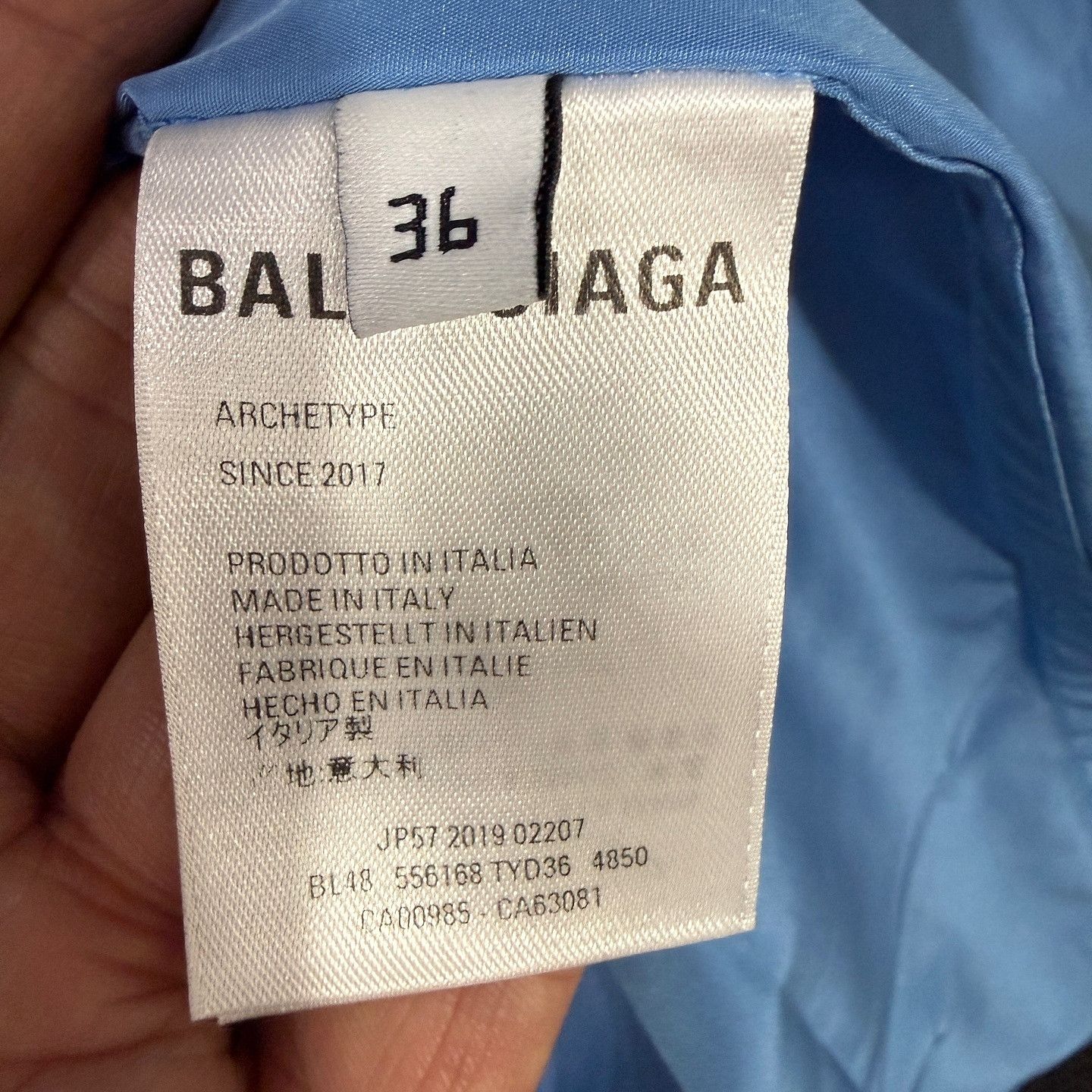 Balenciaga Balenciaga Logo Hooded Windbreaker Size 36 Size XS / US 0-2 / IT 36-38 - 4 Thumbnail