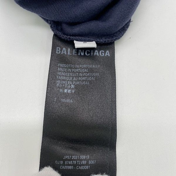 Balenciaga Balenciaga Logo Crest Hoodie Size M Size M / US 6-8 / IT 42-44 - 4 Thumbnail