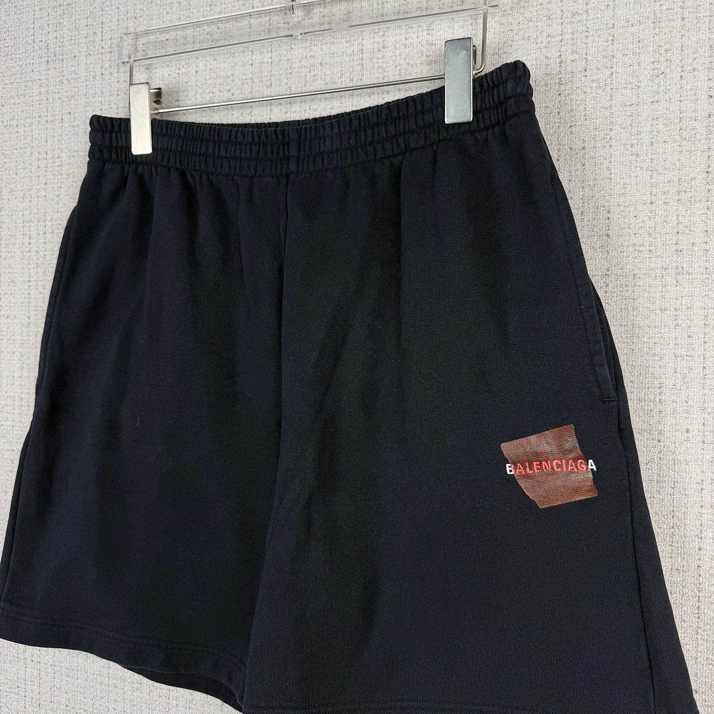 Balenciaga Balenciaga Logo Patch Cotton Shorts Size XXS Size US 32 / EU 48 - 5 Thumbnail