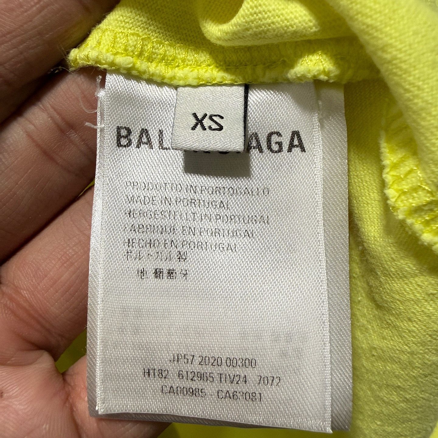 Balenciaga Balenciaga CREW Logo Print T-Shirt Size XS Size US XS / EU 42 / 0 - 4 Thumbnail