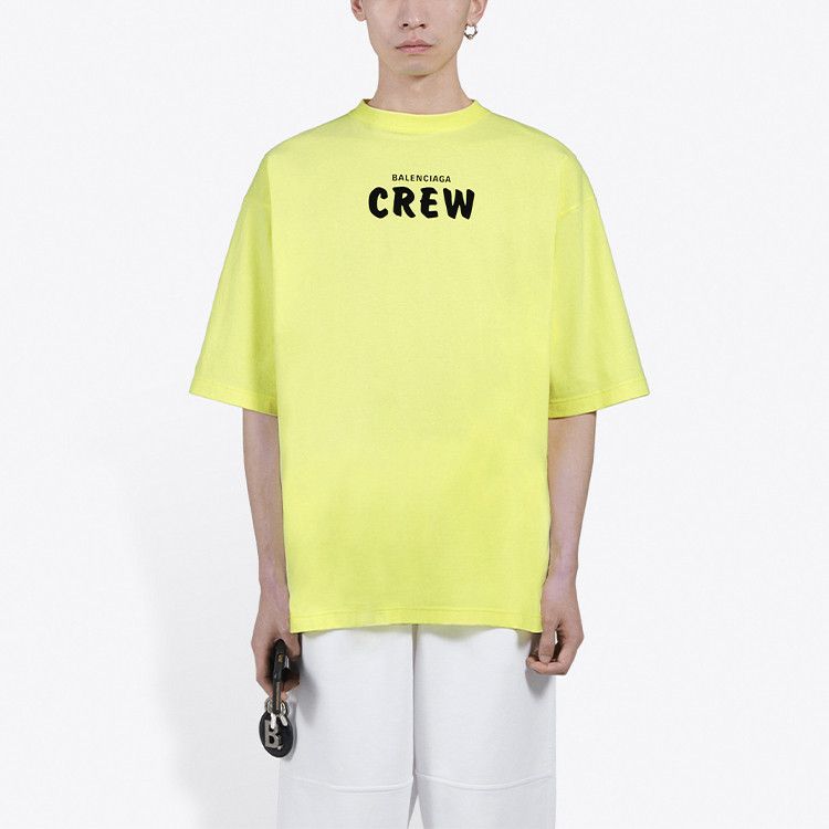 Balenciaga Balenciaga CREW Logo Print T-Shirt Size XS Size US XS / EU 42 / 0 - 7 Thumbnail
