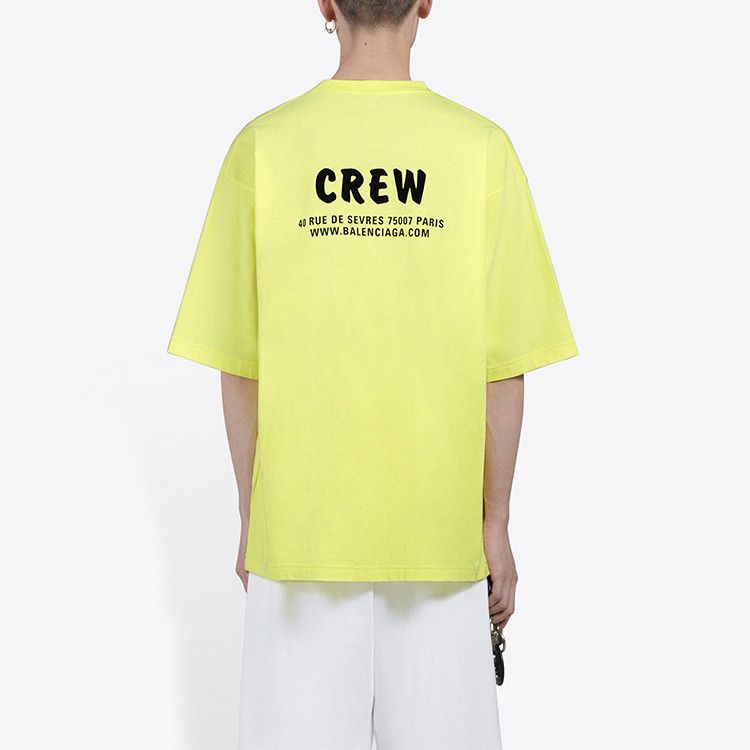 Balenciaga Balenciaga CREW Logo Print T-Shirt Size XS Size US XS / EU 42 / 0 - 8 Thumbnail