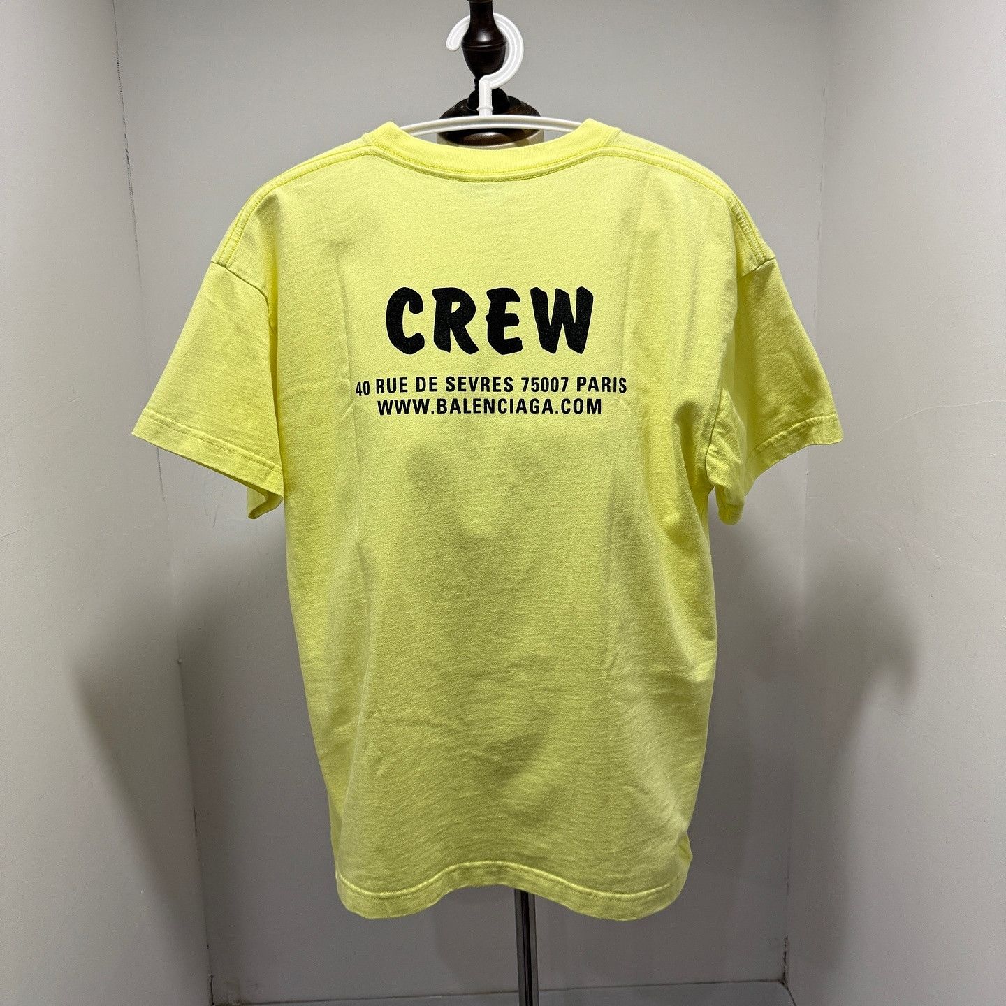 Balenciaga Balenciaga CREW Logo Print T-Shirt Size XS Size US XS / EU 42 / 0 - 2 Thumbnail