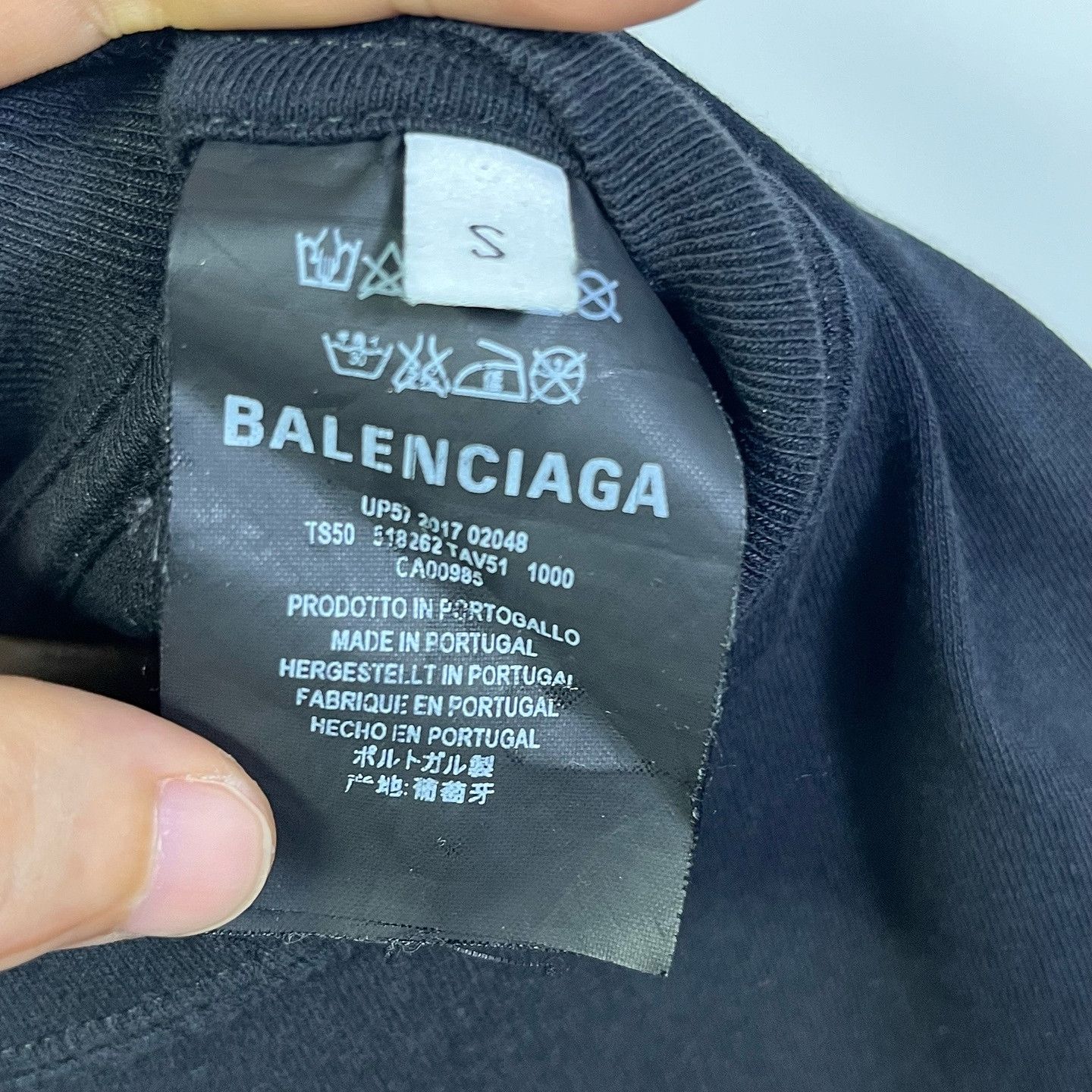 Balenciaga Balenciaga Logo Patch T-Shirt Size S Size US S / EU 44-46 / 1 - 4 Thumbnail