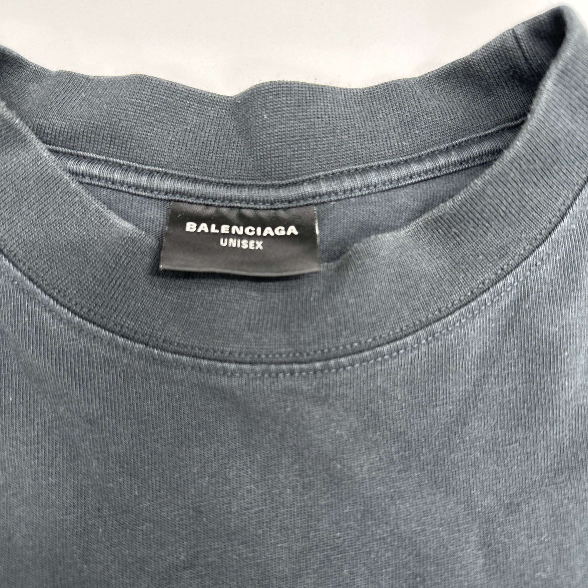 Balenciaga Balenciaga Spray Logo Short Sleeve T-Shirt Size XS Size US XS / EU 42 / 0 - 3 Thumbnail