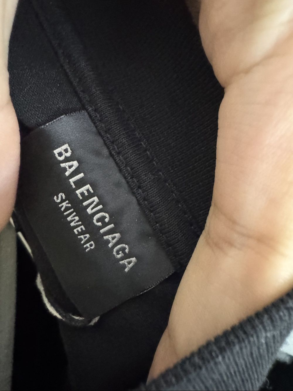 Balenciaga Balenciaga Skiwear Logo T-Shirt Size XS Size US XS / EU 42 / 0 - 3 Thumbnail