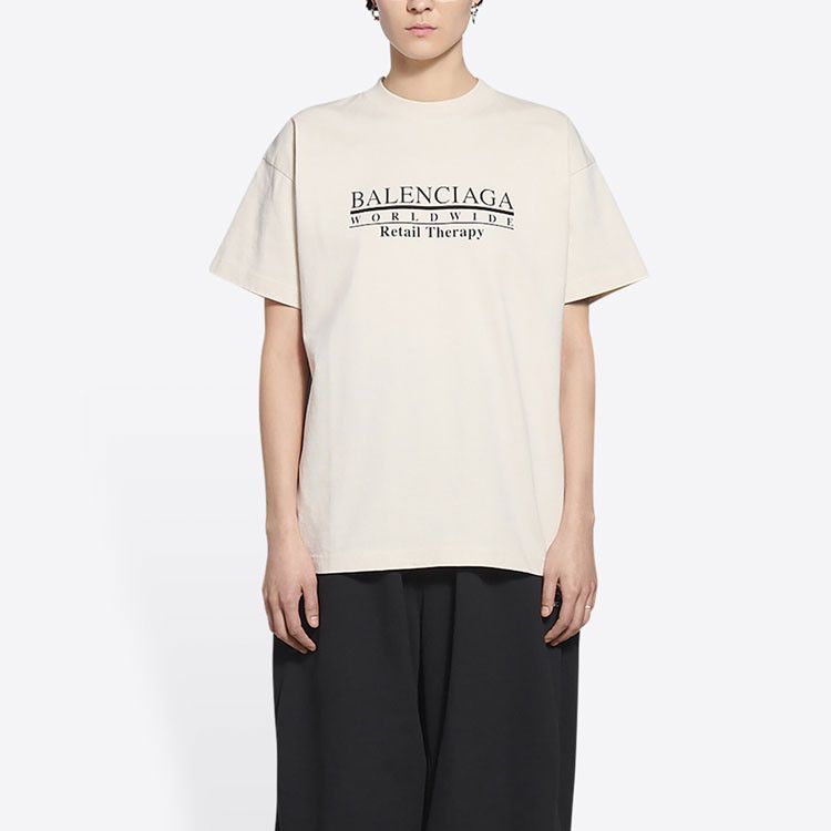 Balenciaga Balenciaga Worldwide Retail Therapy T-Shirt S Size US S / EU 44-46 / 1 - 15 Thumbnail