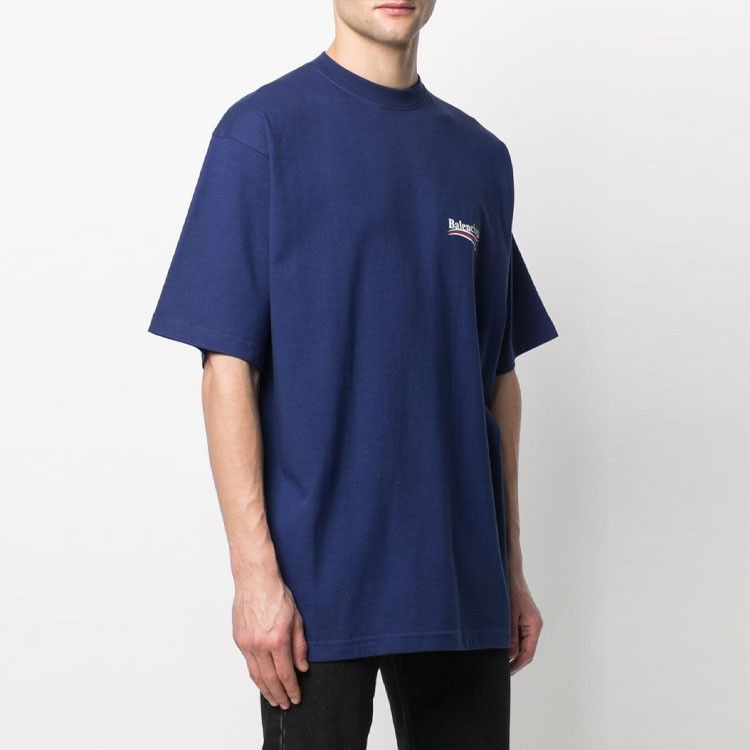 Balenciaga Balenciaga Political Campaign T-Shirt Navy XXS Size US XXS / EU 40 - 8 Thumbnail