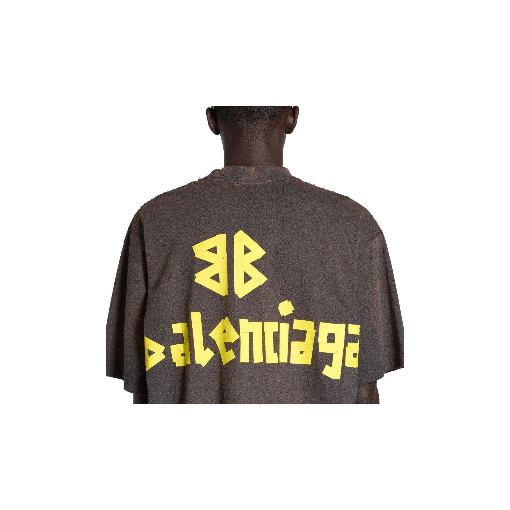 Balenciaga Balenciaga Tape Logo T-Shirt Size S Size US S / EU 44-46 / 1 - 8 Thumbnail