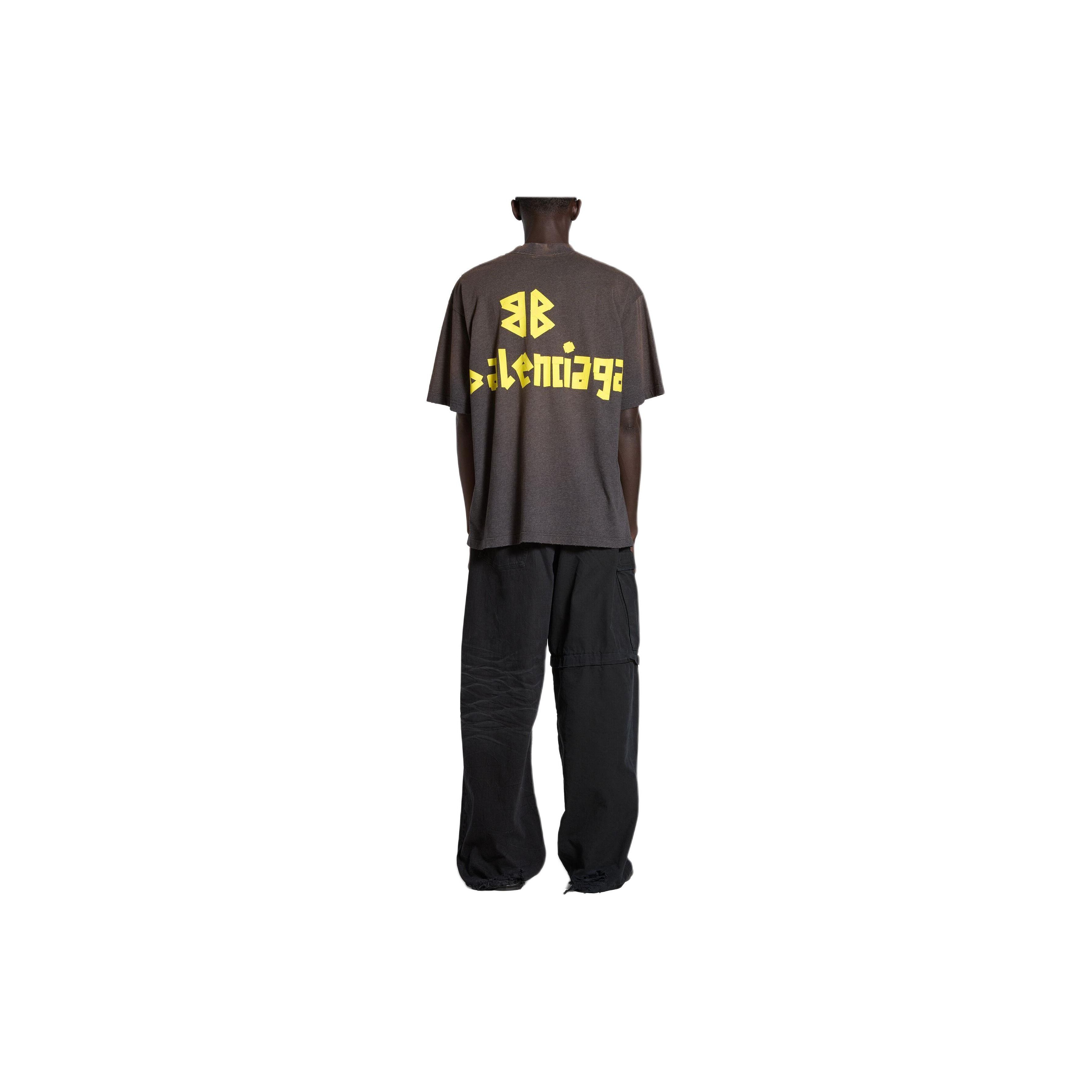 Balenciaga Balenciaga Tape Logo T-Shirt Size S Size US S / EU 44-46 / 1 - 7 Thumbnail