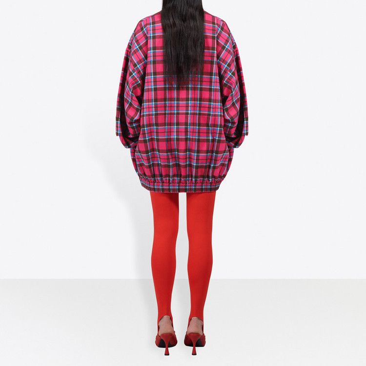 Balenciaga Balenciaga Pink Plaid Jacket Size 34 Size XS / US 0-2 / IT 36-38 - 10 Thumbnail