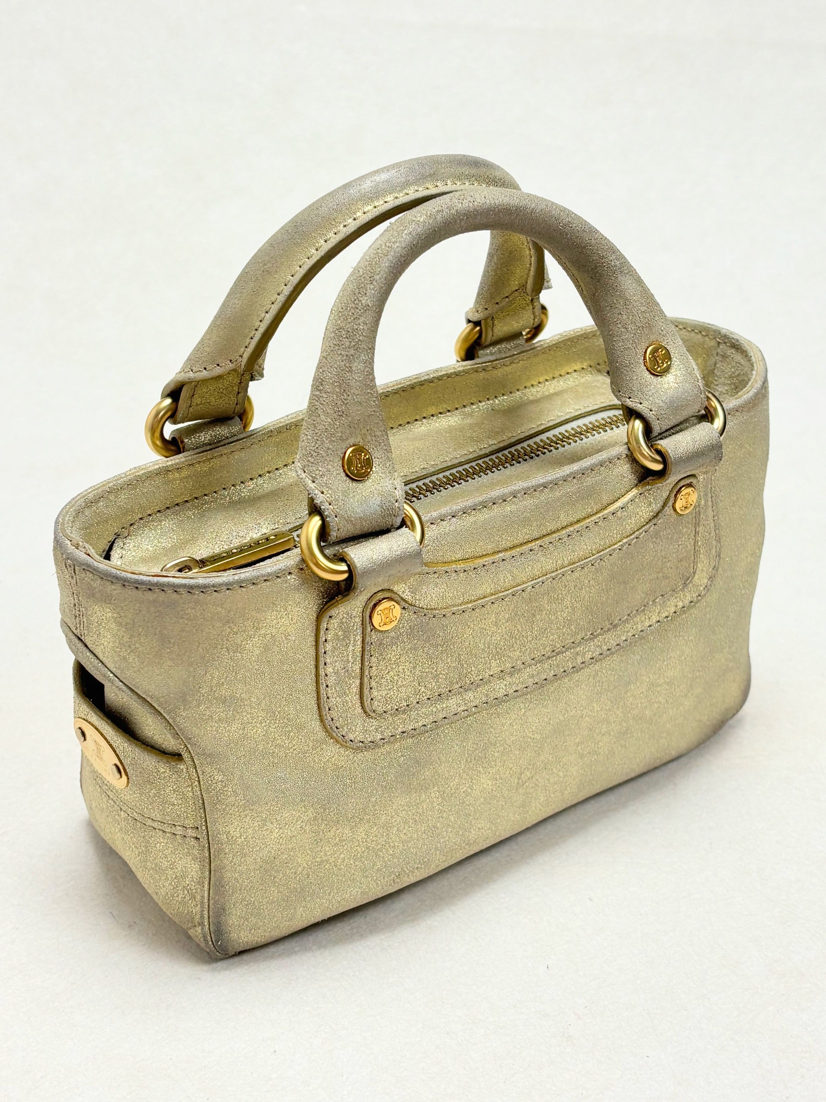 Celine CÉLINE Sac Mini Boogie Cuir Or Size ONE SIZE - 5 Thumbnail