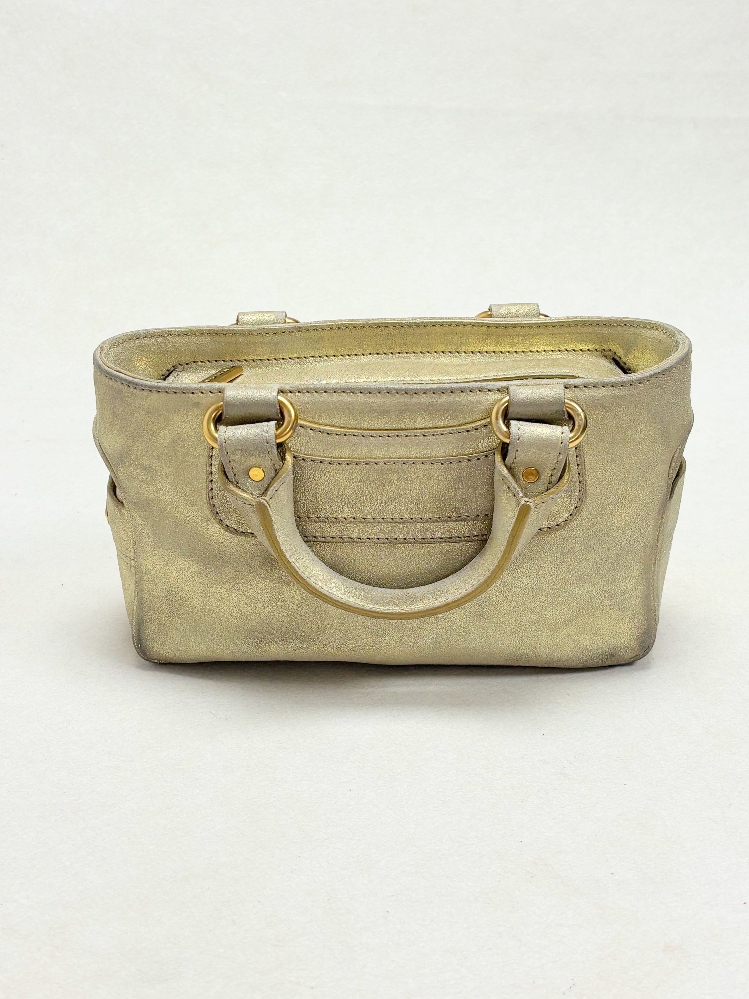 Celine CÉLINE Sac Mini Boogie Cuir Or Size ONE SIZE - 7 Thumbnail