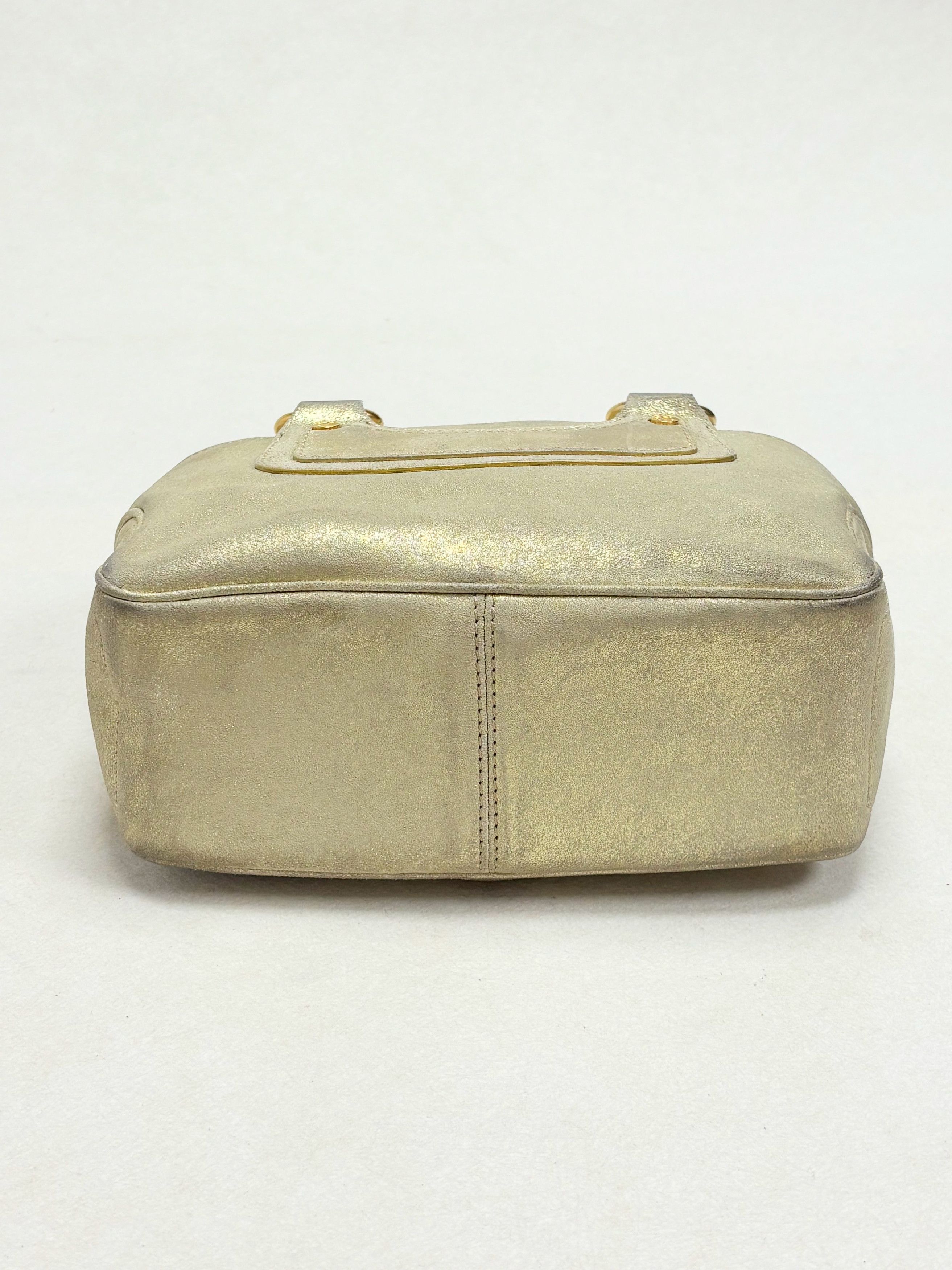 Celine CÉLINE Sac Mini Boogie Cuir Or Size ONE SIZE - 6 Thumbnail