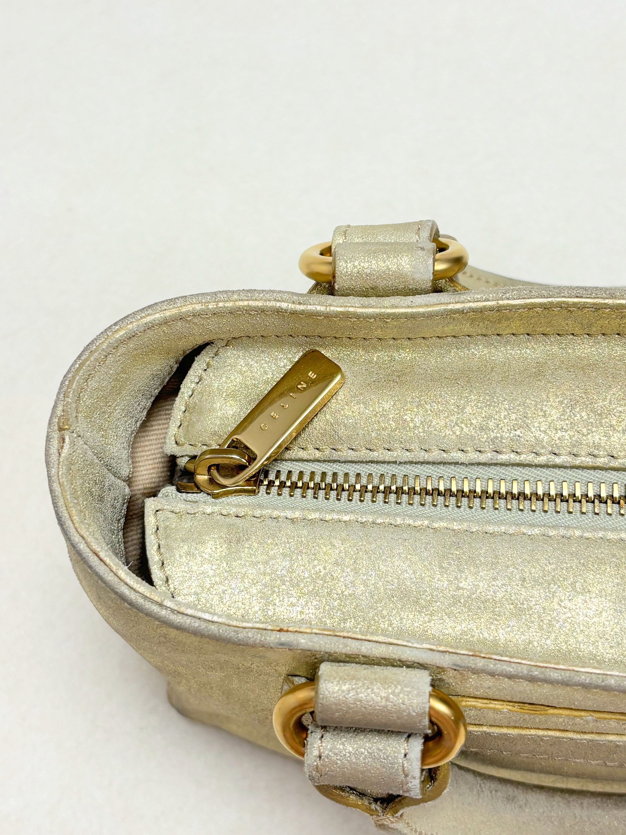 Celine CÉLINE Sac Mini Boogie Cuir Or Size ONE SIZE - 8 Thumbnail