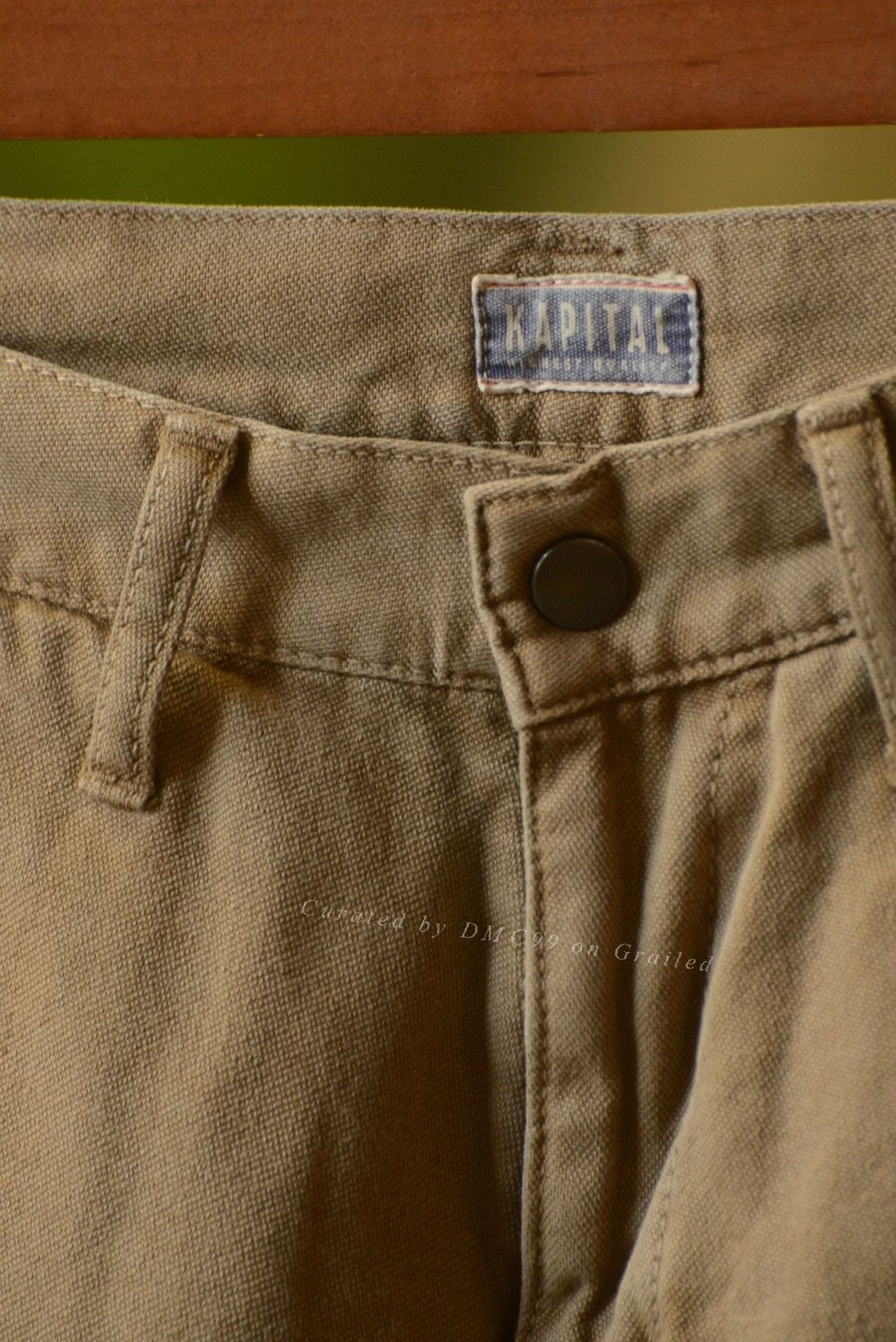 Kapital Kapital Khaki Cargo Pants Size 28 Size US 28 / EU 44 - 3 Thumbnail