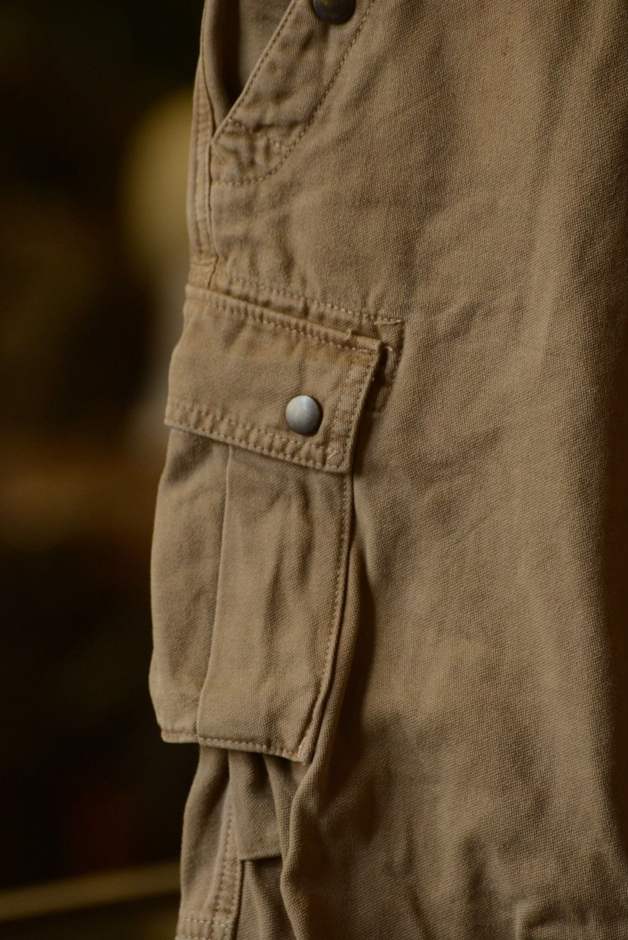 Kapital Kapital Khaki Cargo Pants Size 28 Size US 28 / EU 44 - 2 Thumbnail