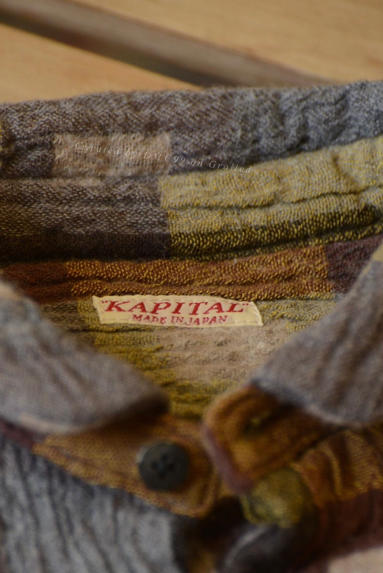 Kapital Kapital Brushed Plaid Doll Collar Coat Size S / US 4 / IT 40 - 8 Thumbnail