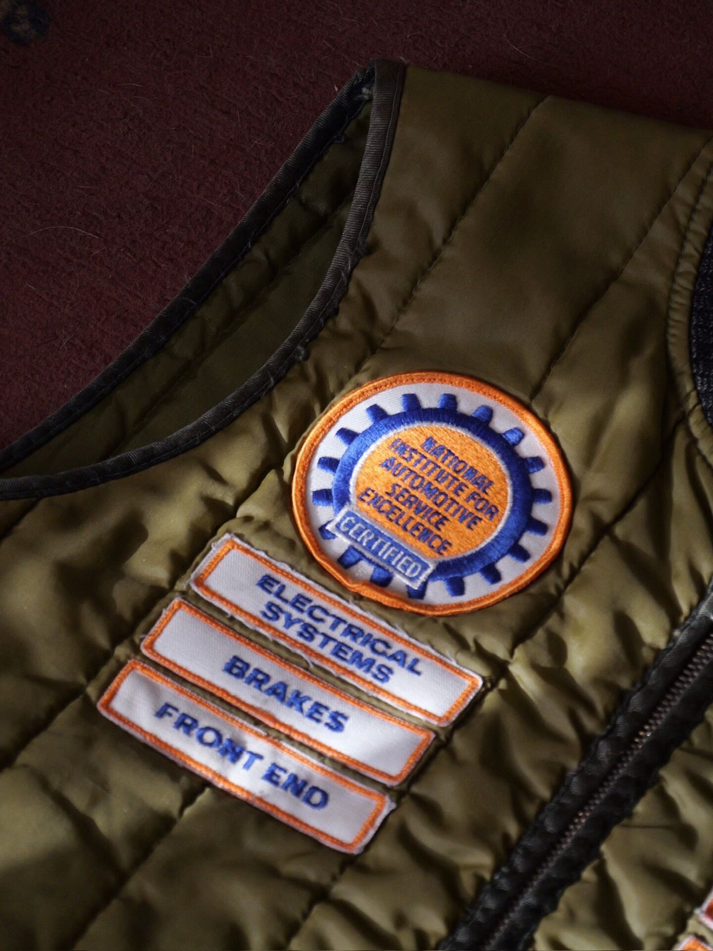 Sears Sears Work'n Leisure 1970s Military Vest Size US L / EU 52-54 / 3 - 2 Thumbnail