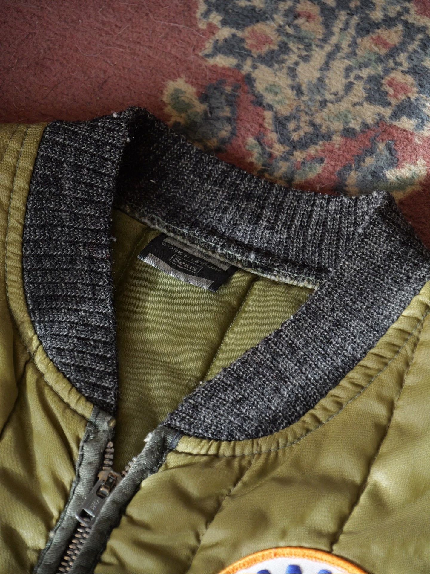 Sears Sears Work'n Leisure 1970s Military Vest Size US L / EU 52-54 / 3 - 4 Thumbnail