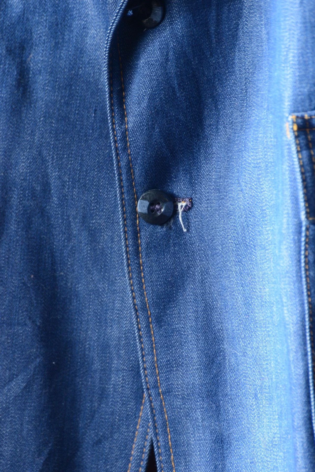Lee Lee 1980s Denim Blazer 42R US Size US XS / EU 42 / 0 - 4 Thumbnail