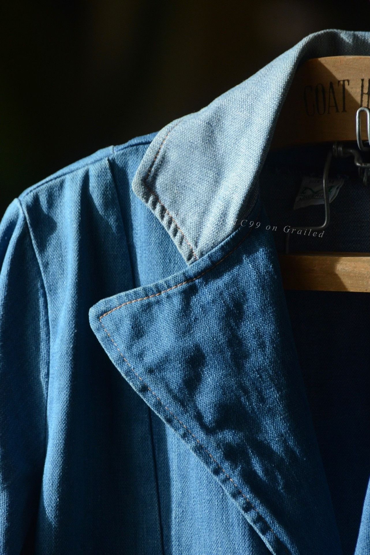 Vintage Maverick Blue Bell 1970s Denim Jacket M Size US M / EU 48-50 / 2 - 2 Thumbnail