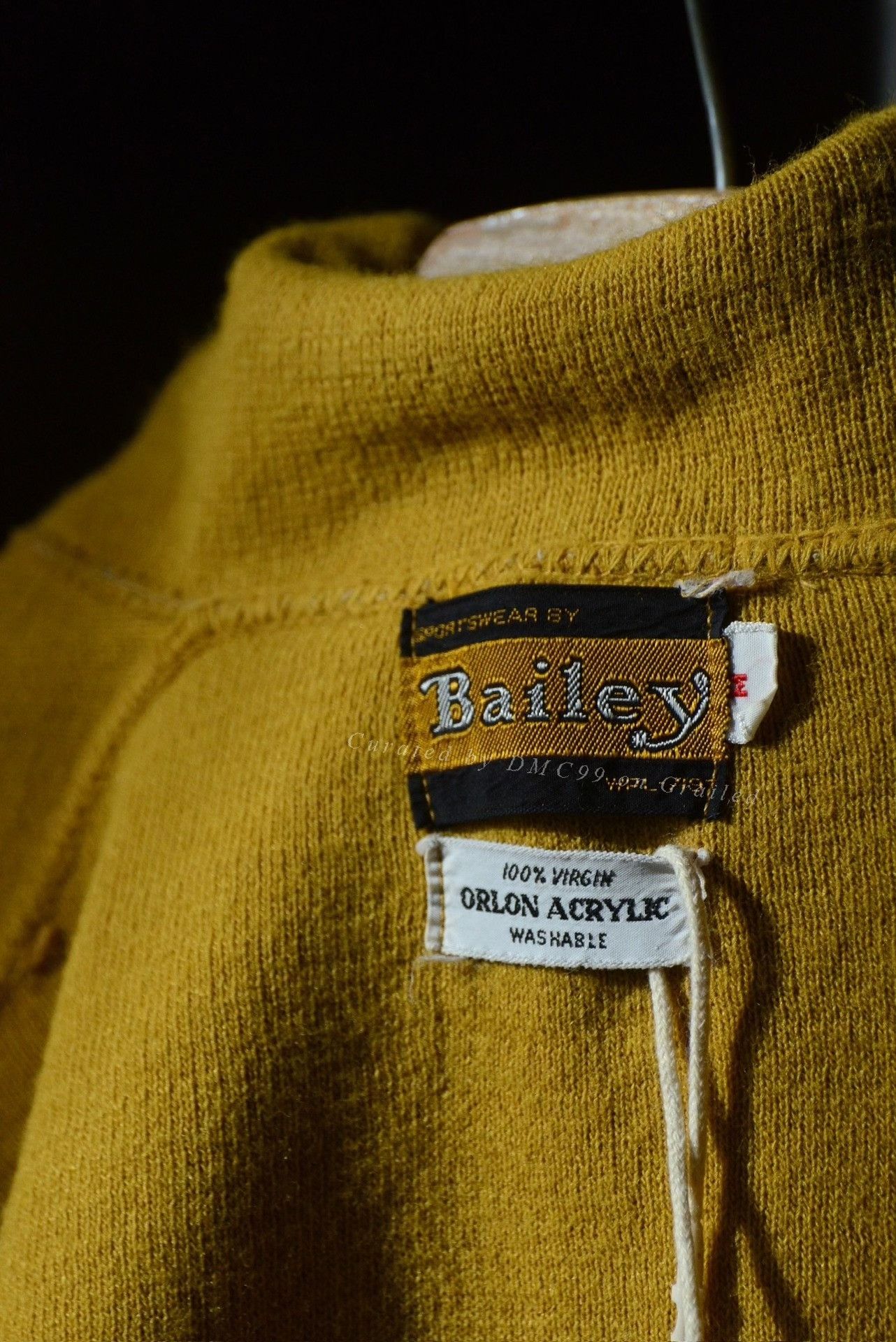 Vintage Vintage 60s-70s Bailey Western Wool Button Sweater Size US M / EU 48-50 / 2 - 9 Thumbnail