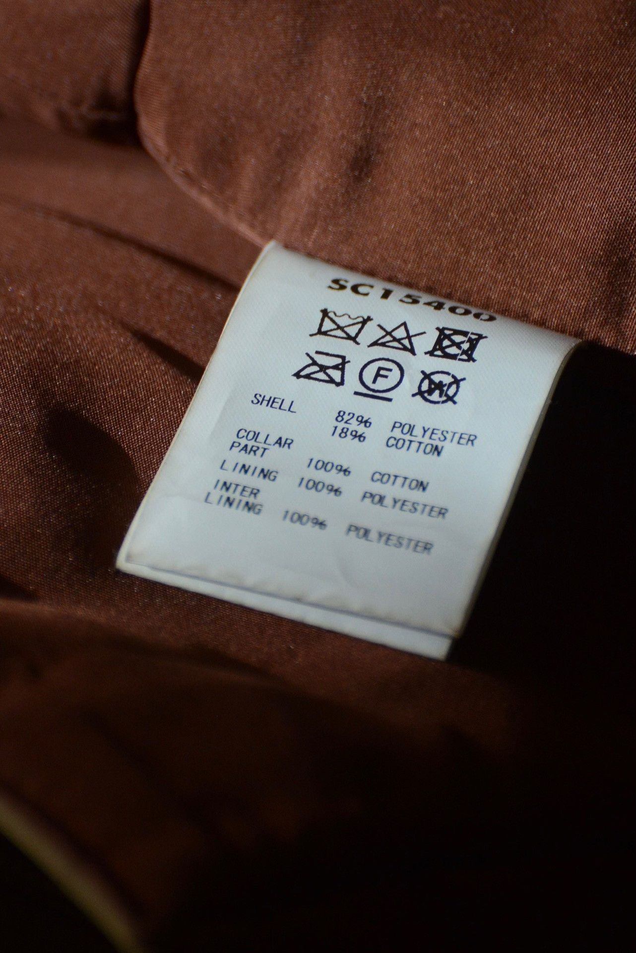 Sugar Cane Corduroy Collar Color Block Vest Size US M / EU 48-50 / 2 - 7 Thumbnail